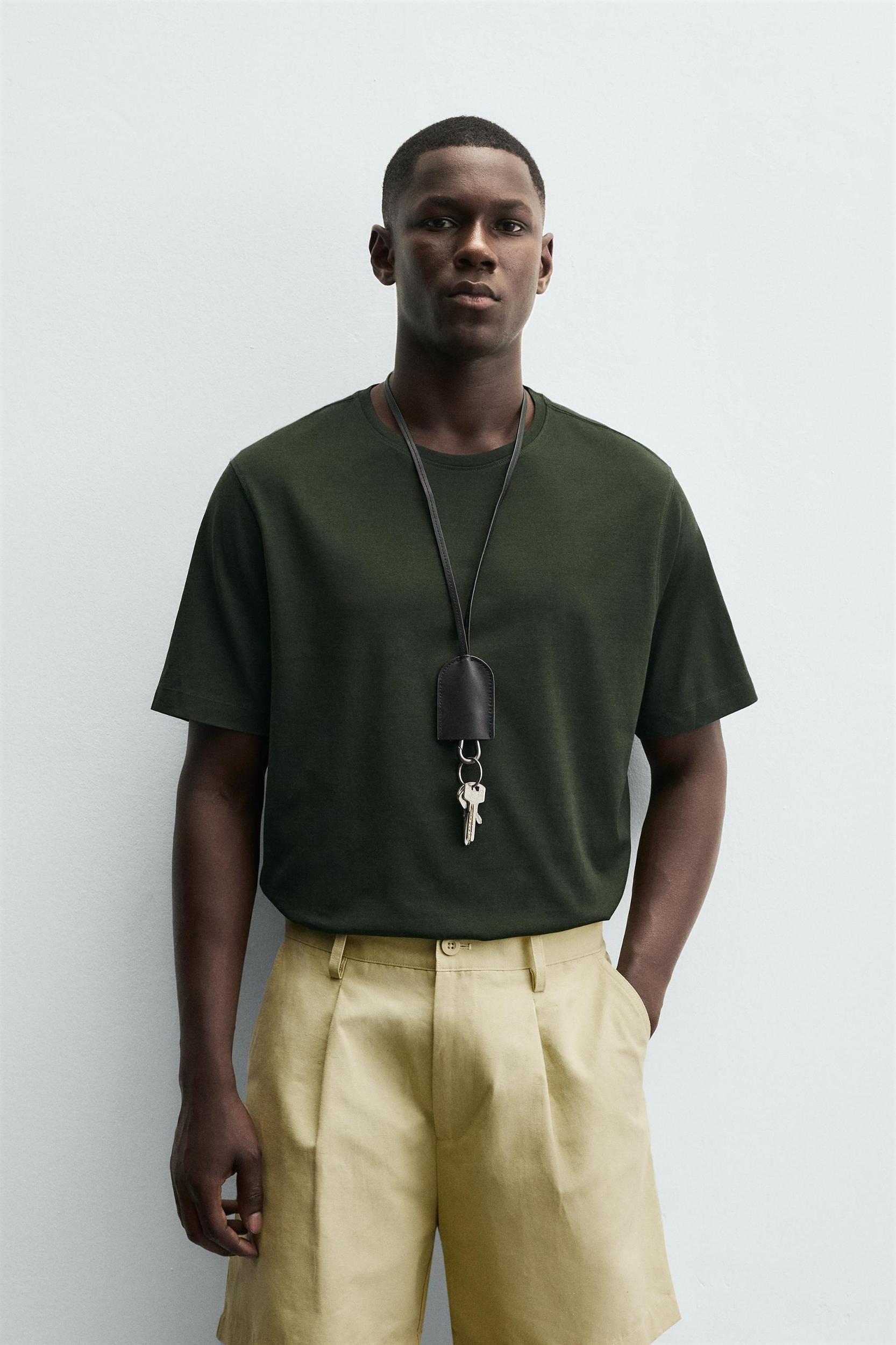 MERCERIZED FINISH T-SHIRT Product Image