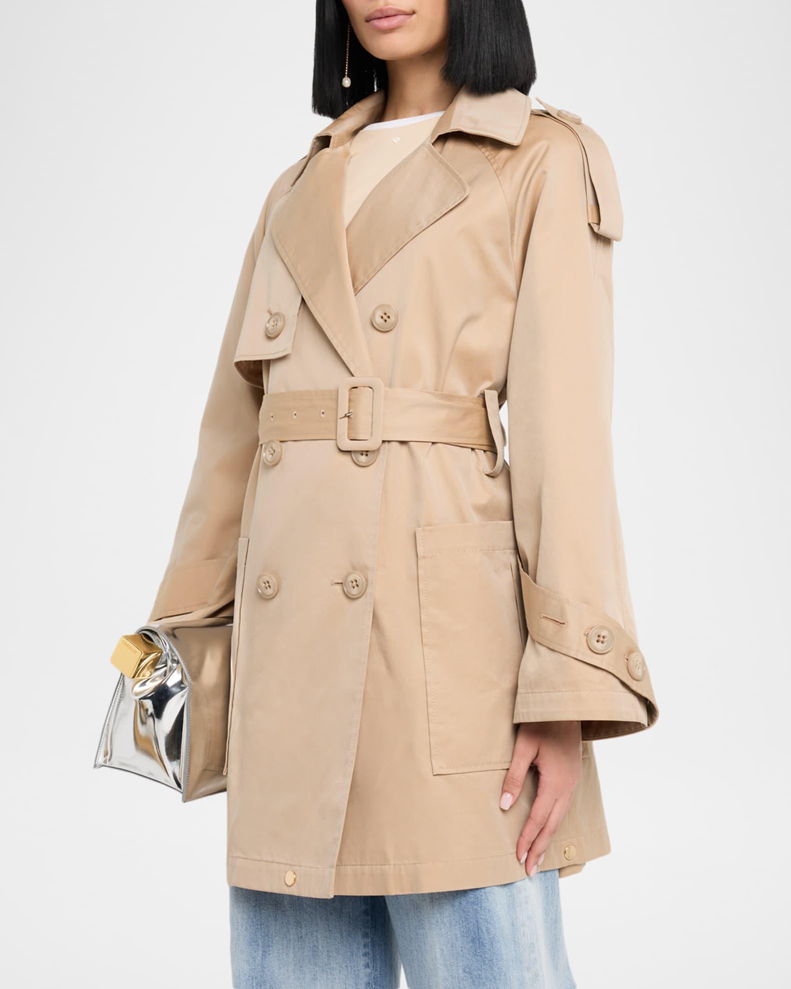 Luxury Layer Double-Breasted Cotton Coat Product Image