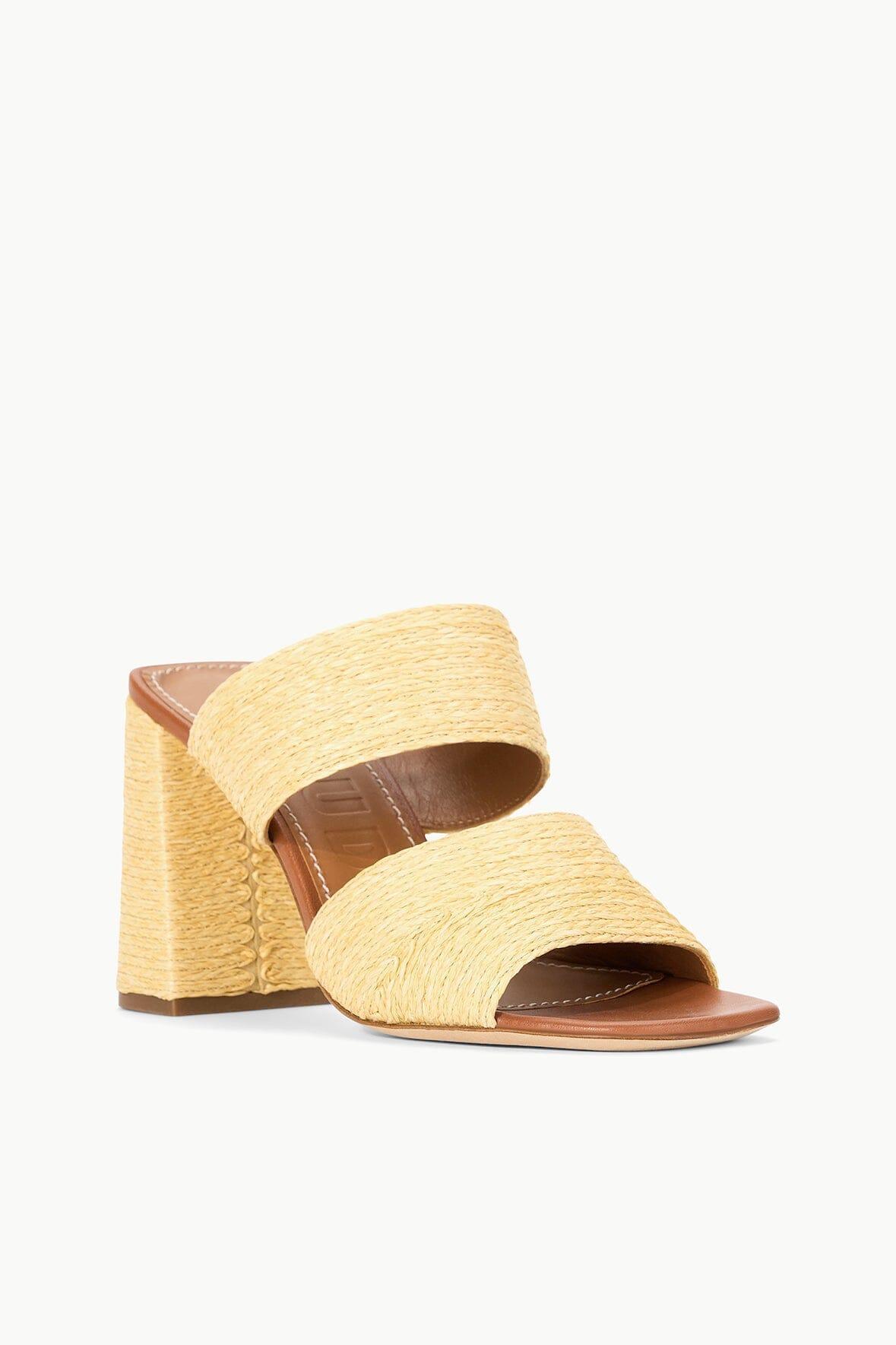 SKYLAR HEEL | NATURAL RAFFIA Product Image