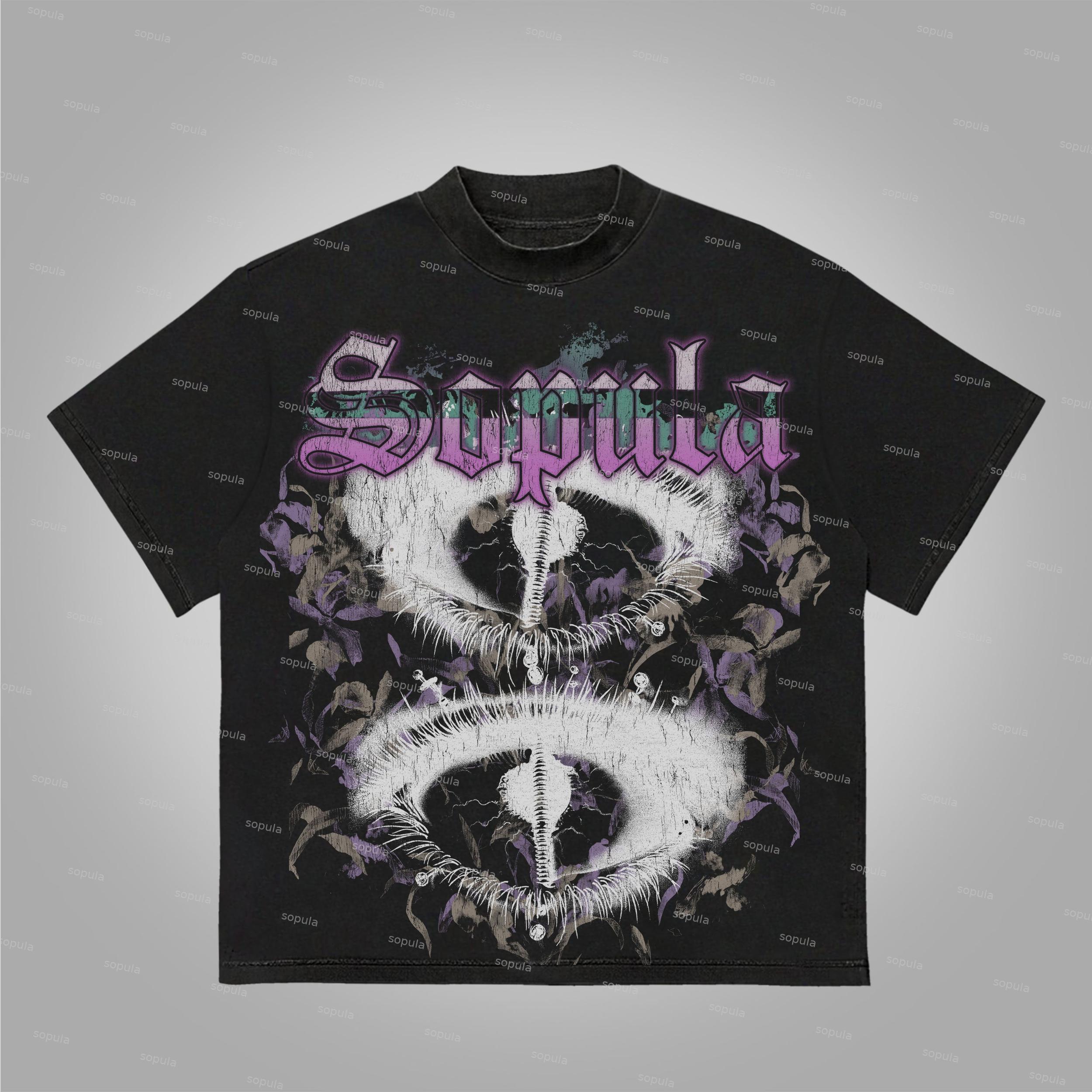 Sopula Lockdown Exacerbates My Pain Cotton T-Shirt Product Image