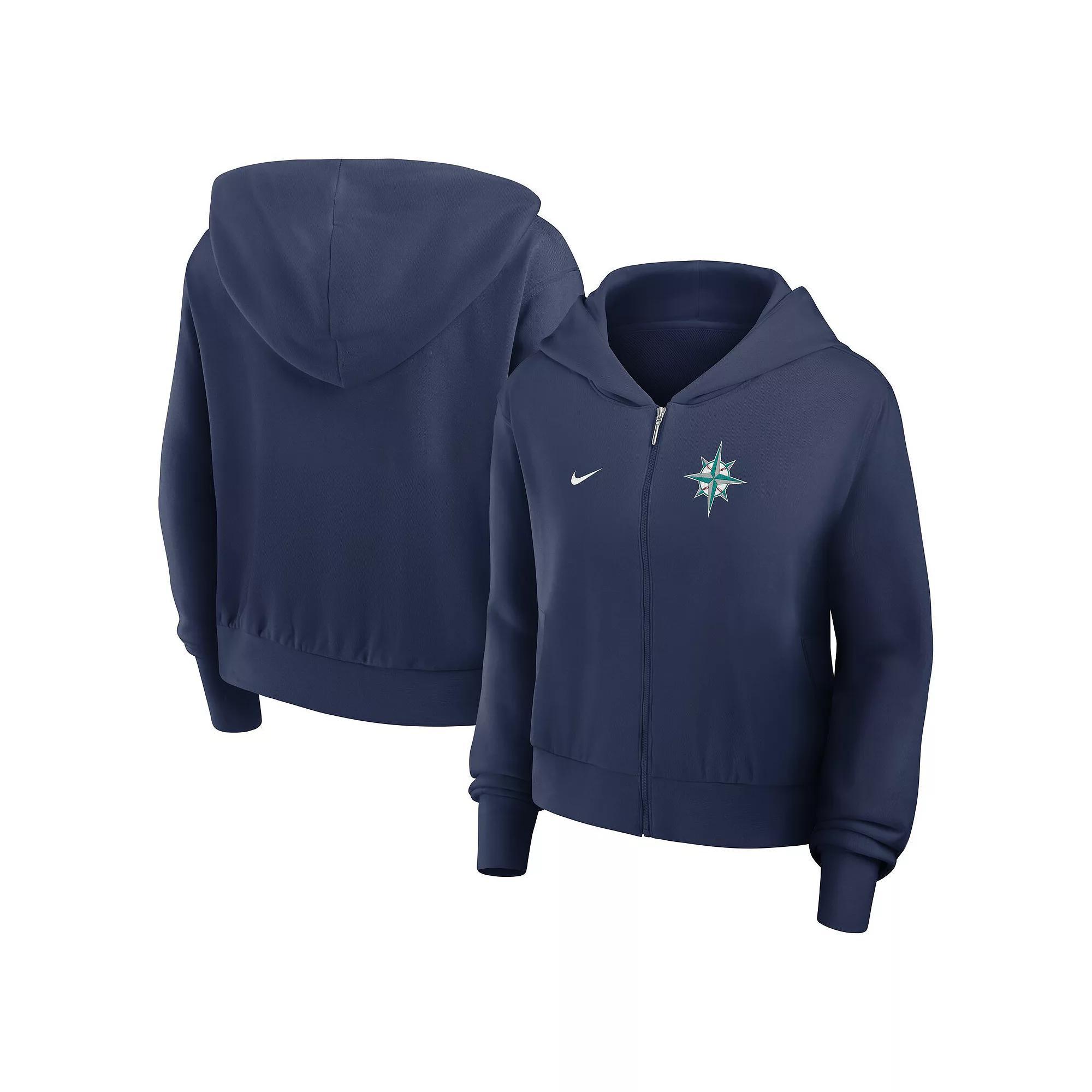 Boston Red Sox Womenâs Nike Women's MLB Full-Zip Hoodie Product Image