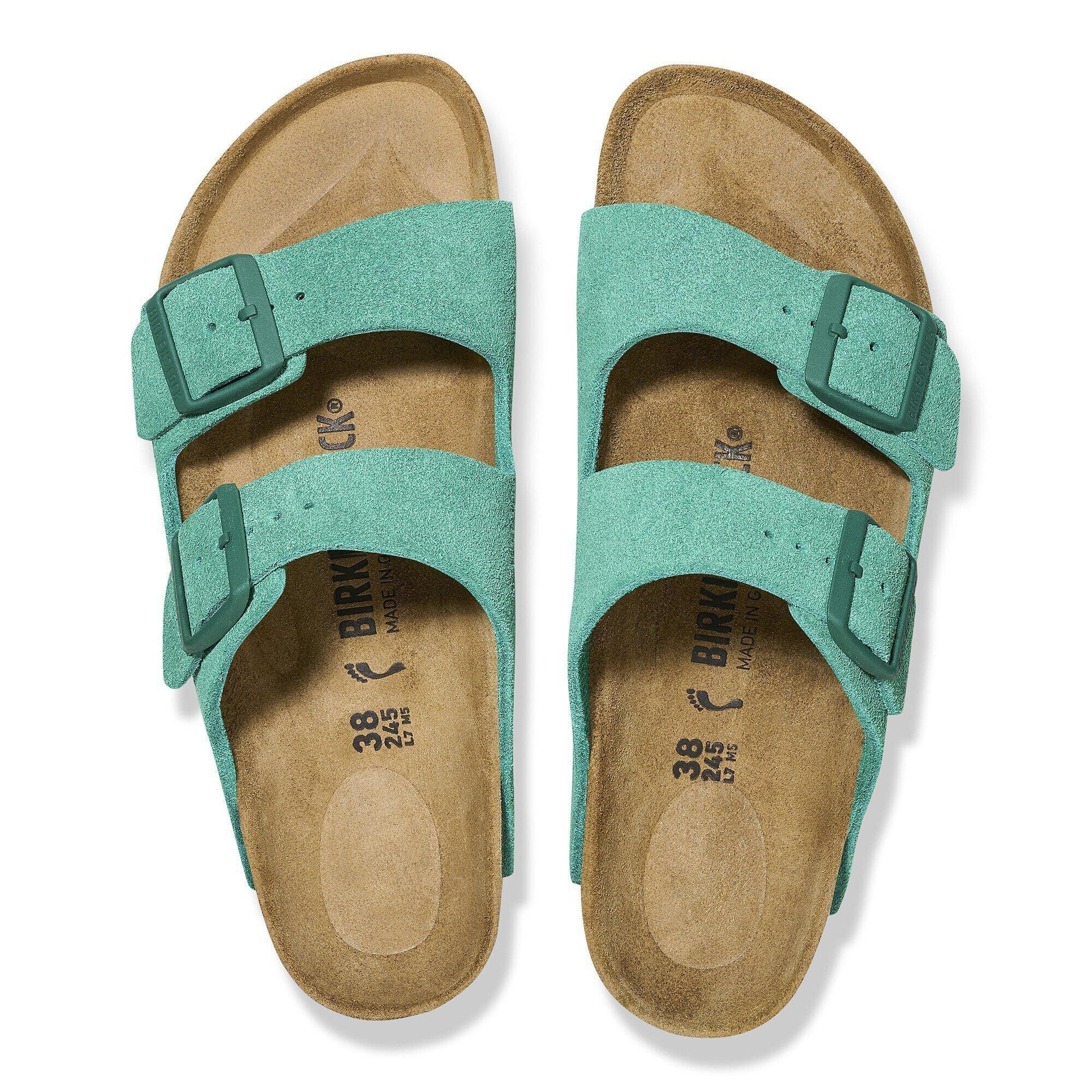 Arizona Suede Leather Digital Green Product Image