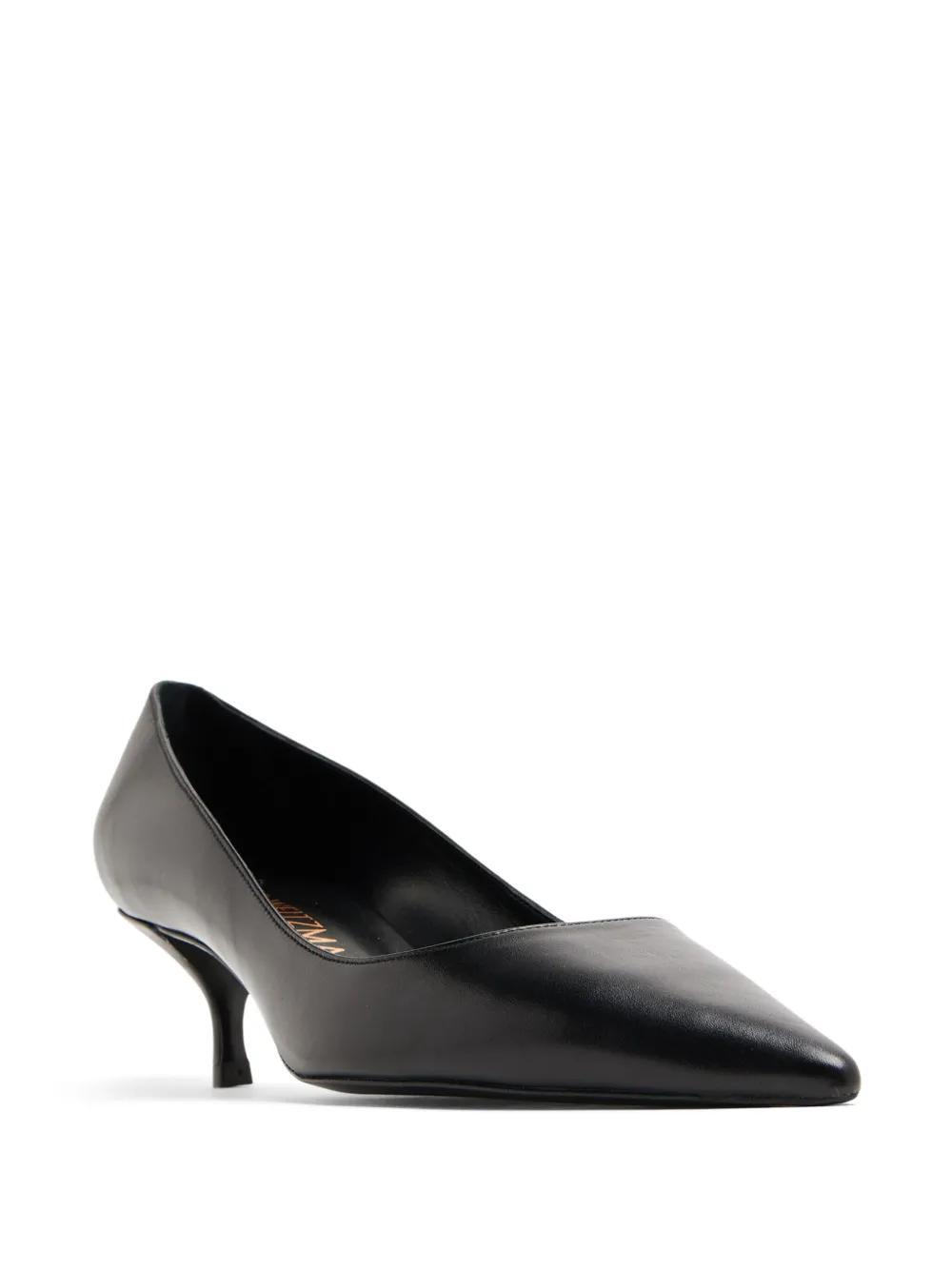 Stuart 50mm leather pumps Product Image