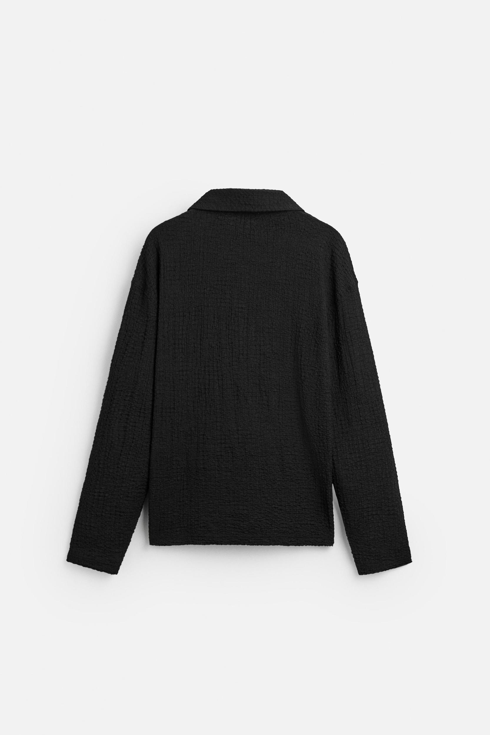 TEXTURED WEAVE JACQUARD POLO Product Image