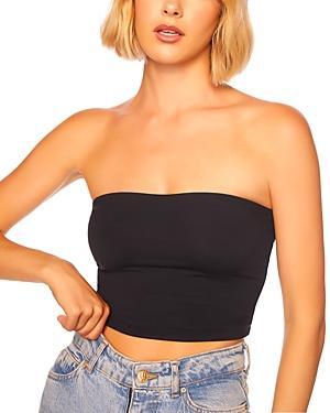 Susana Monaco Crop Tube Top Black XL Product Image