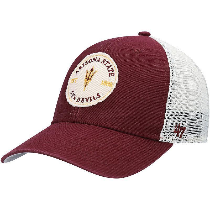 Men's '47 Maroon Arizona State Sun Devils Howell MVP Trucker Snapback Hat, Red Product Image