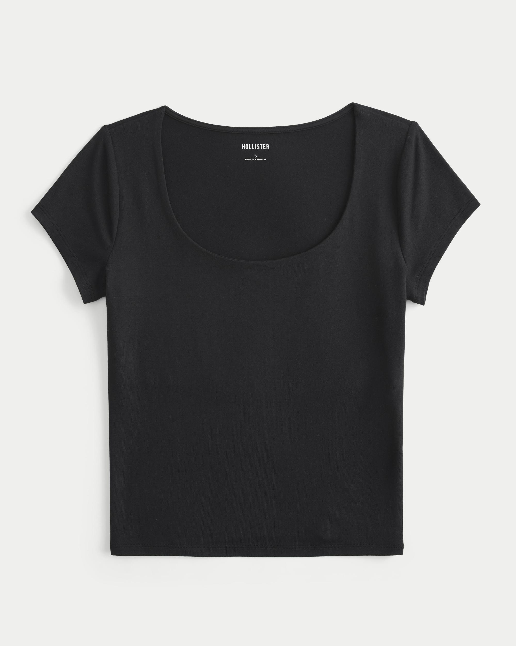 Soft Stretch Seamless Fabric Scoop Top Product Image