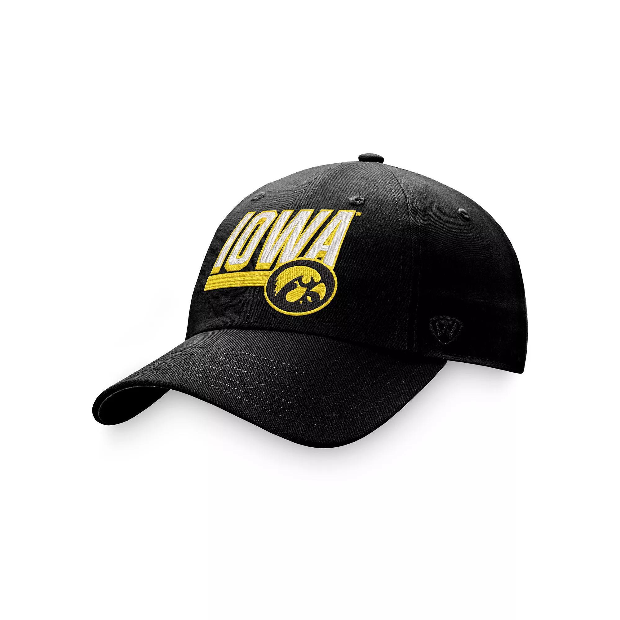 Women's Top of the World Black Iowa Hawkeyes OHT Military Appreciation Betty Adjustable Hat Product Image