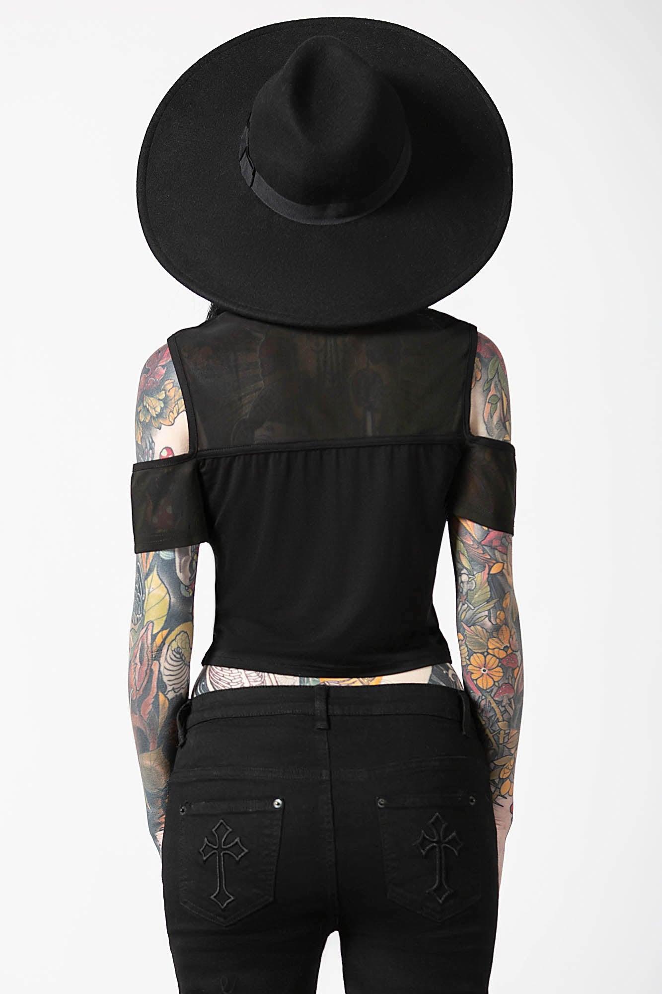 Orb Crop Top - Resurrect Female Product Image
