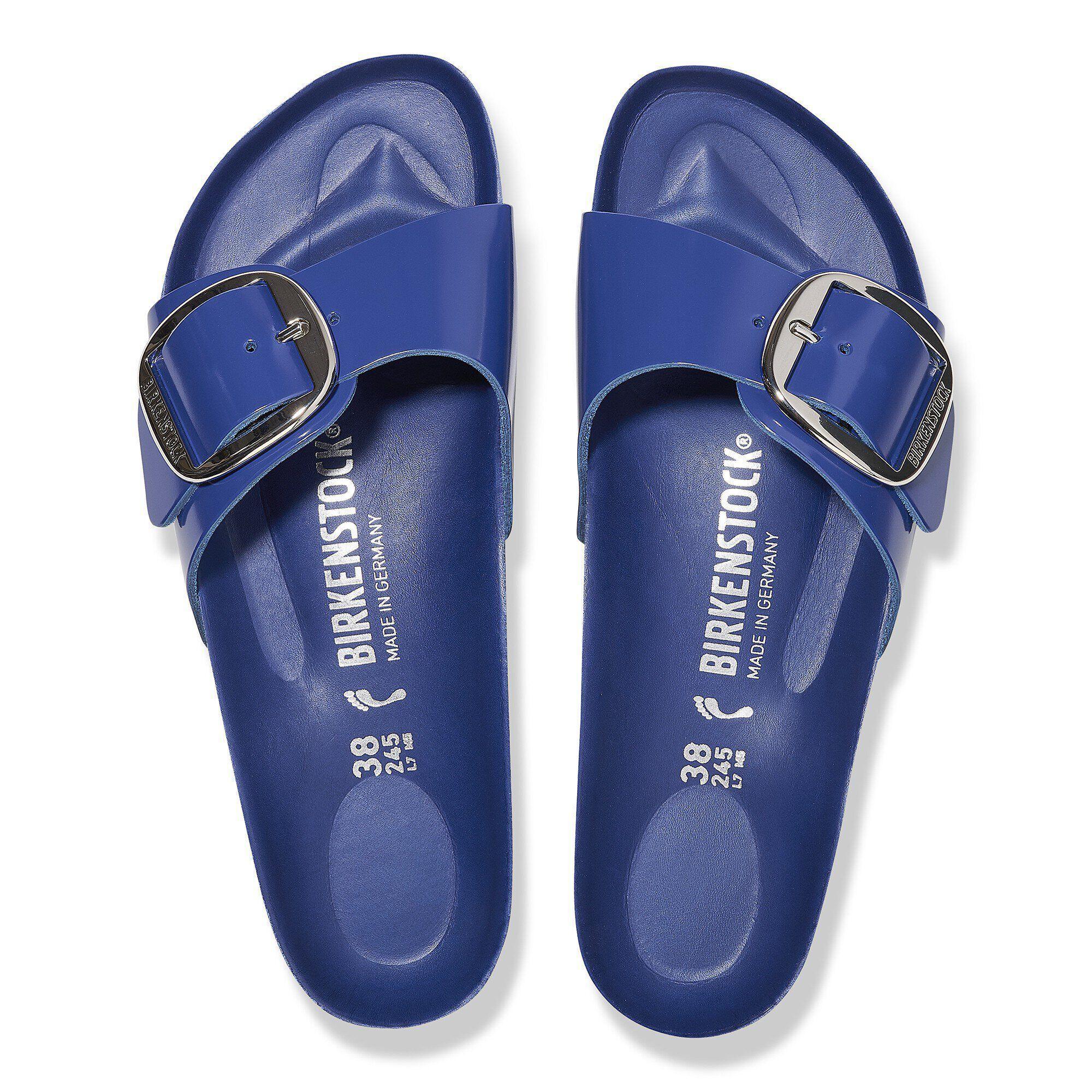 Madrid Big Buckle Natural Leather Patent Product Image