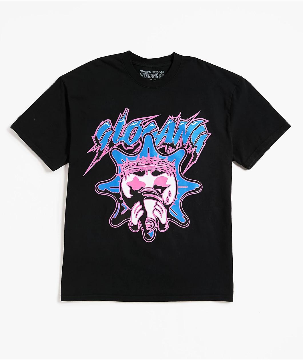 Glo Gang A Glory World Black T-Shirt Product Image