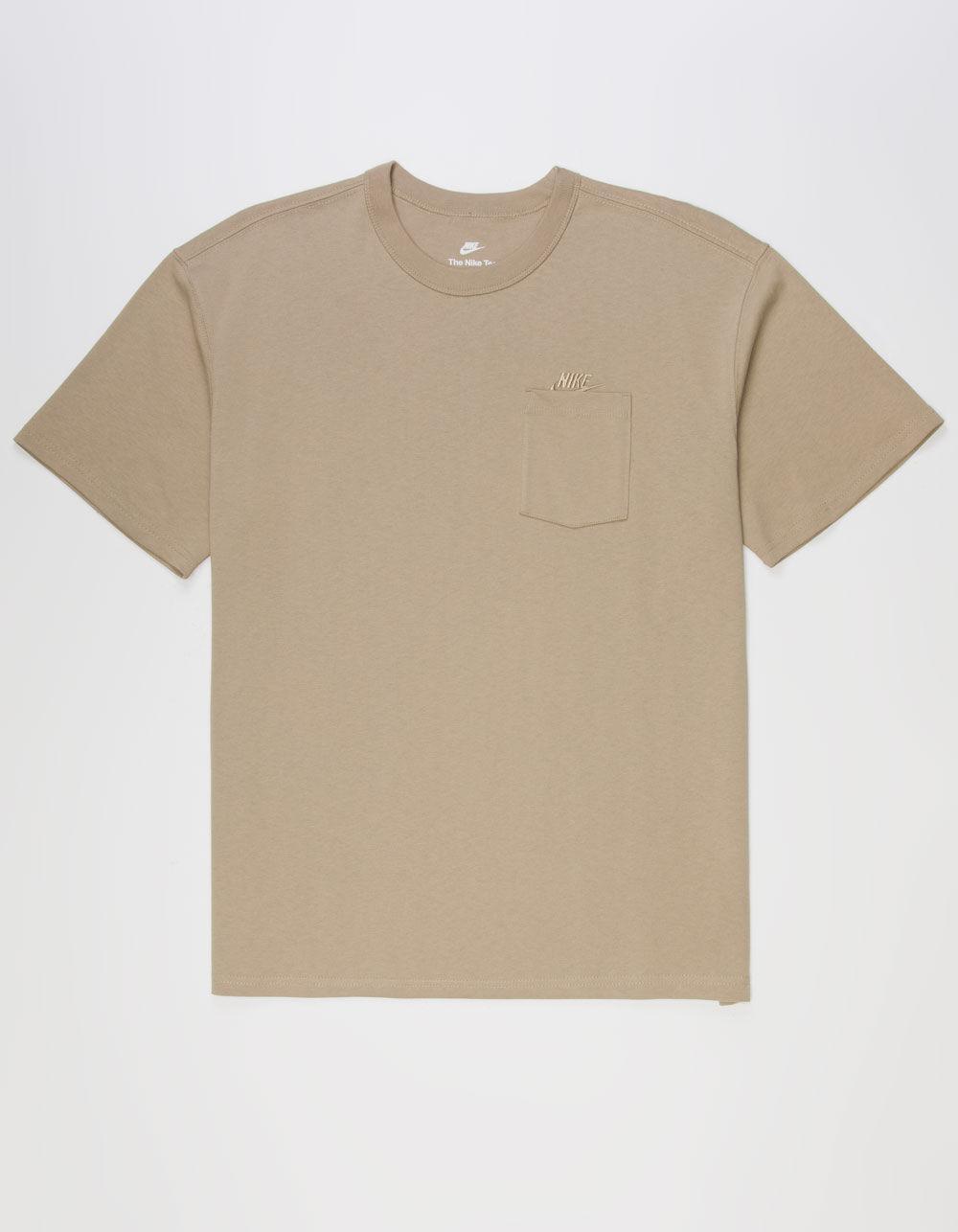 NIKE Sportswear Premium Essentials Mens Pocket Tee - WHITE Product Image