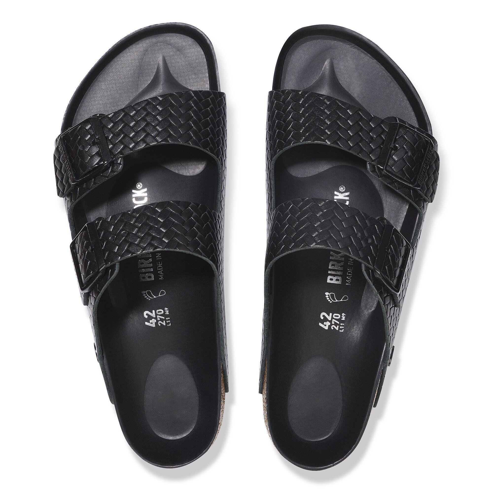 Arizona Leather Woven Embossed Black Product Image