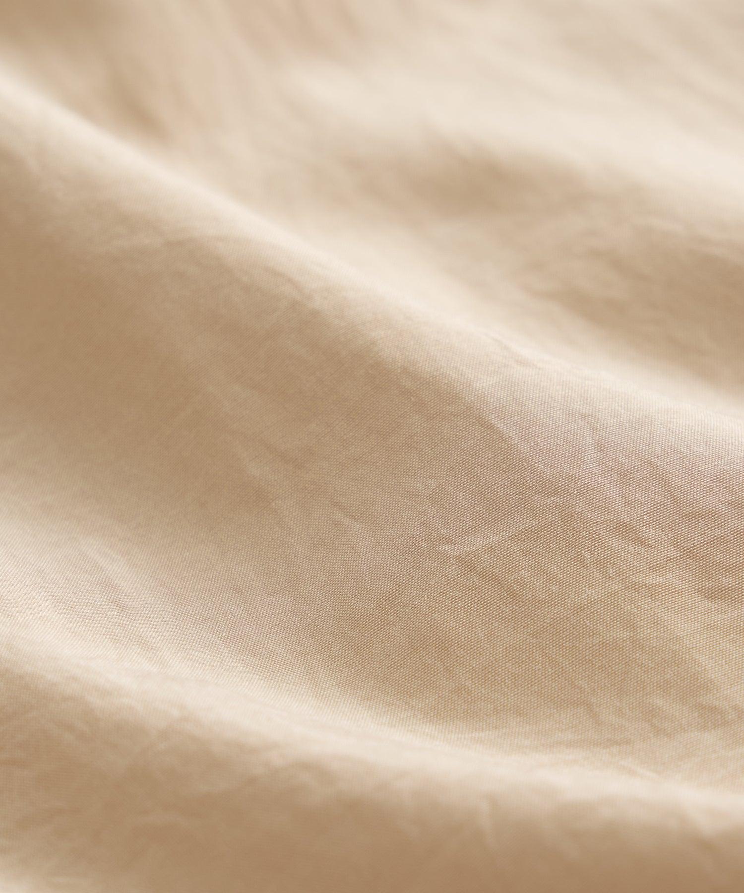 Relaxed Silk-Cotton Point Collar Shirt Product Image