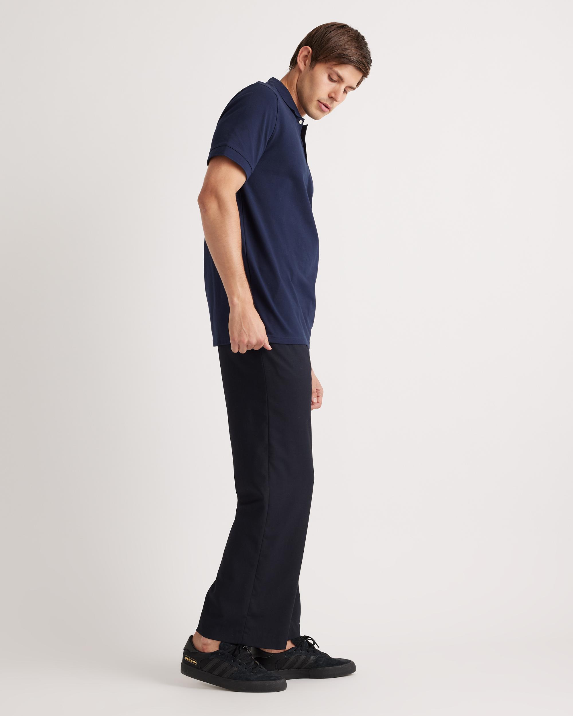 Quince | Men's Pique Polo Organic Cotton Product Image