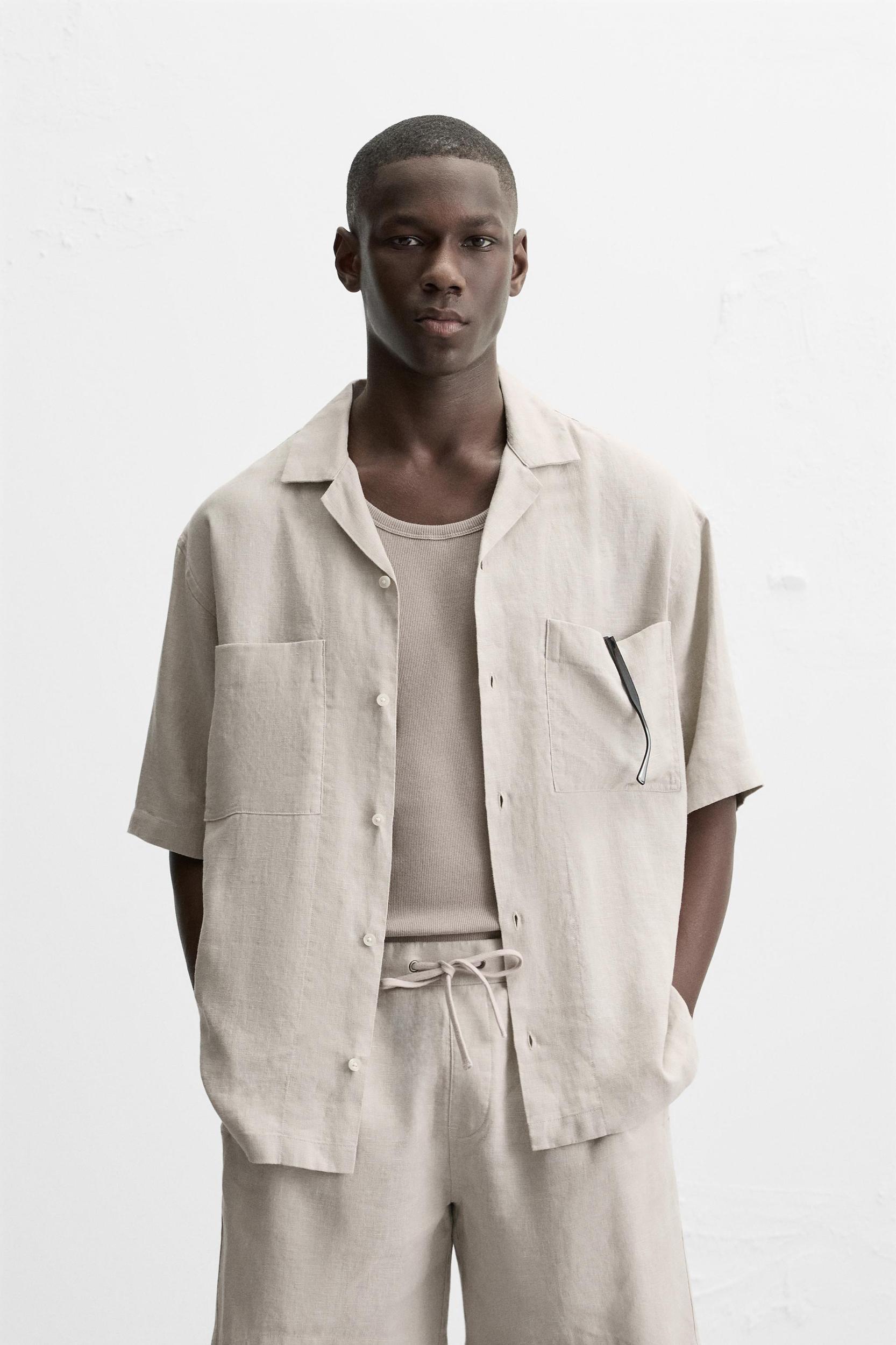 100% LINEN SHIRT Product Image