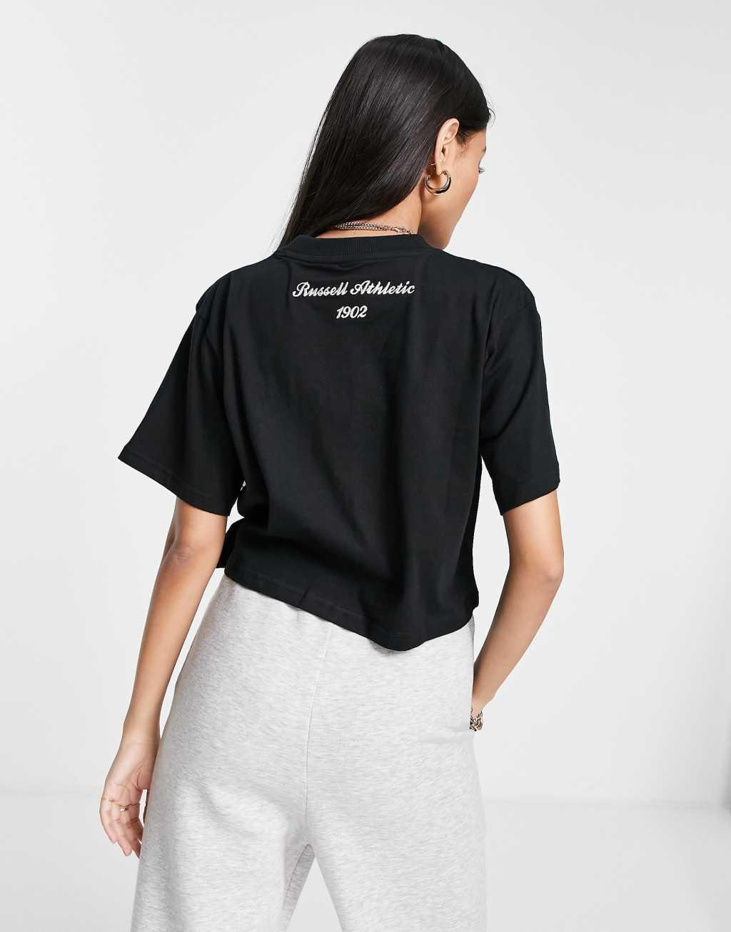 Russell Athletic cropped short sleeve t-shirt Product Image