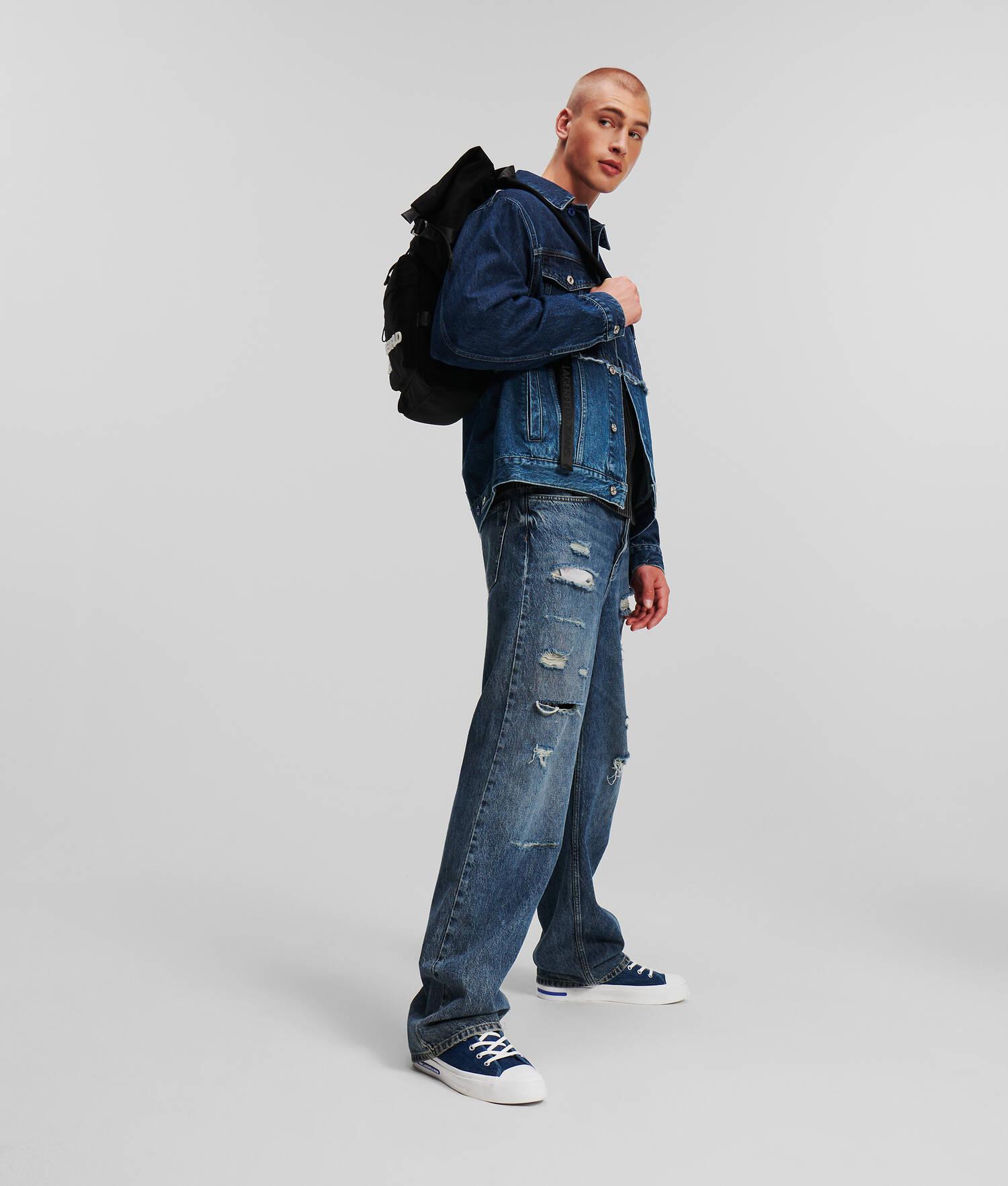 KLJ PATCHWORK DENIM JACKET Product Image