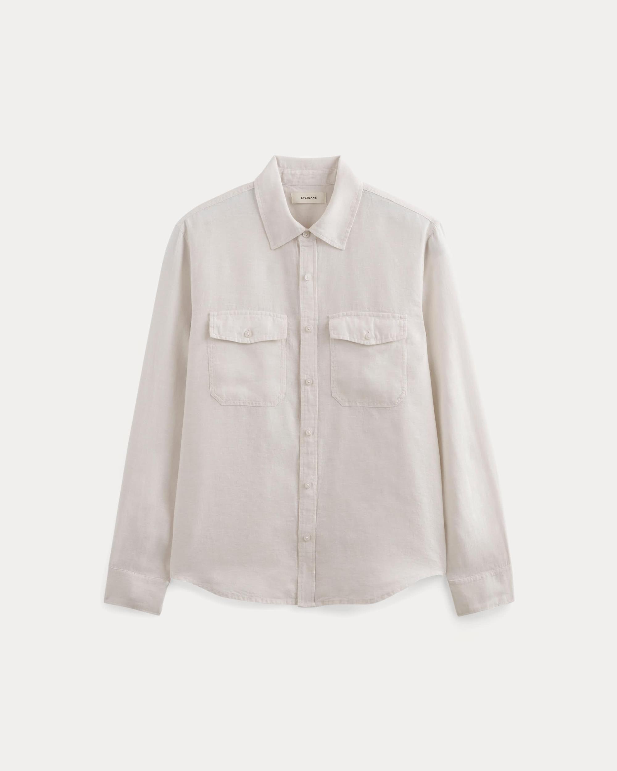 The Linen Utility Shirt Product Image