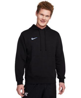 Nike Mens Pullover French Terry Logo Soccer Hoodie - Lt Orewood Brn/(white) Product Image