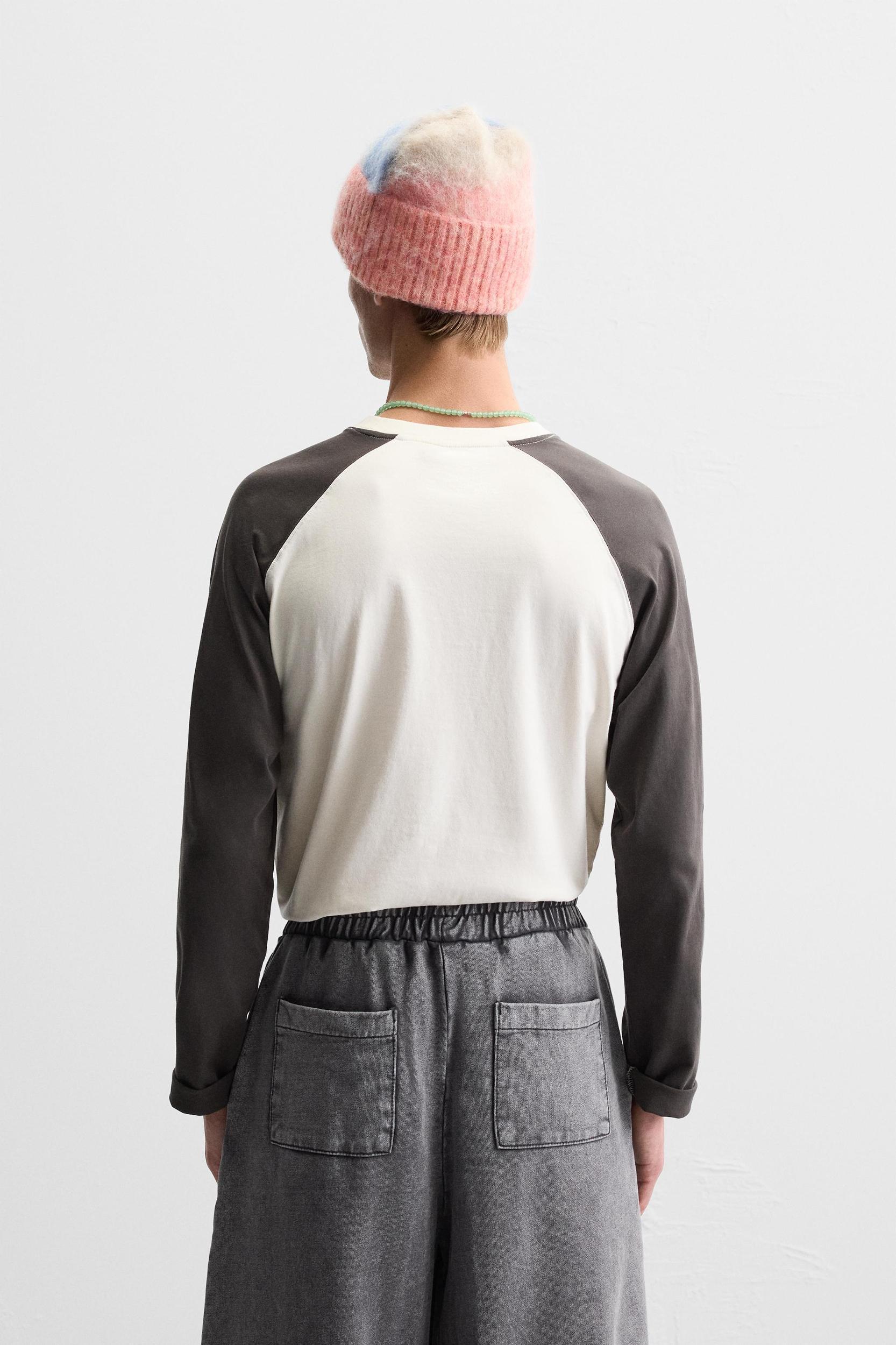 COLOR BLOCK CAT SHIRT Product Image