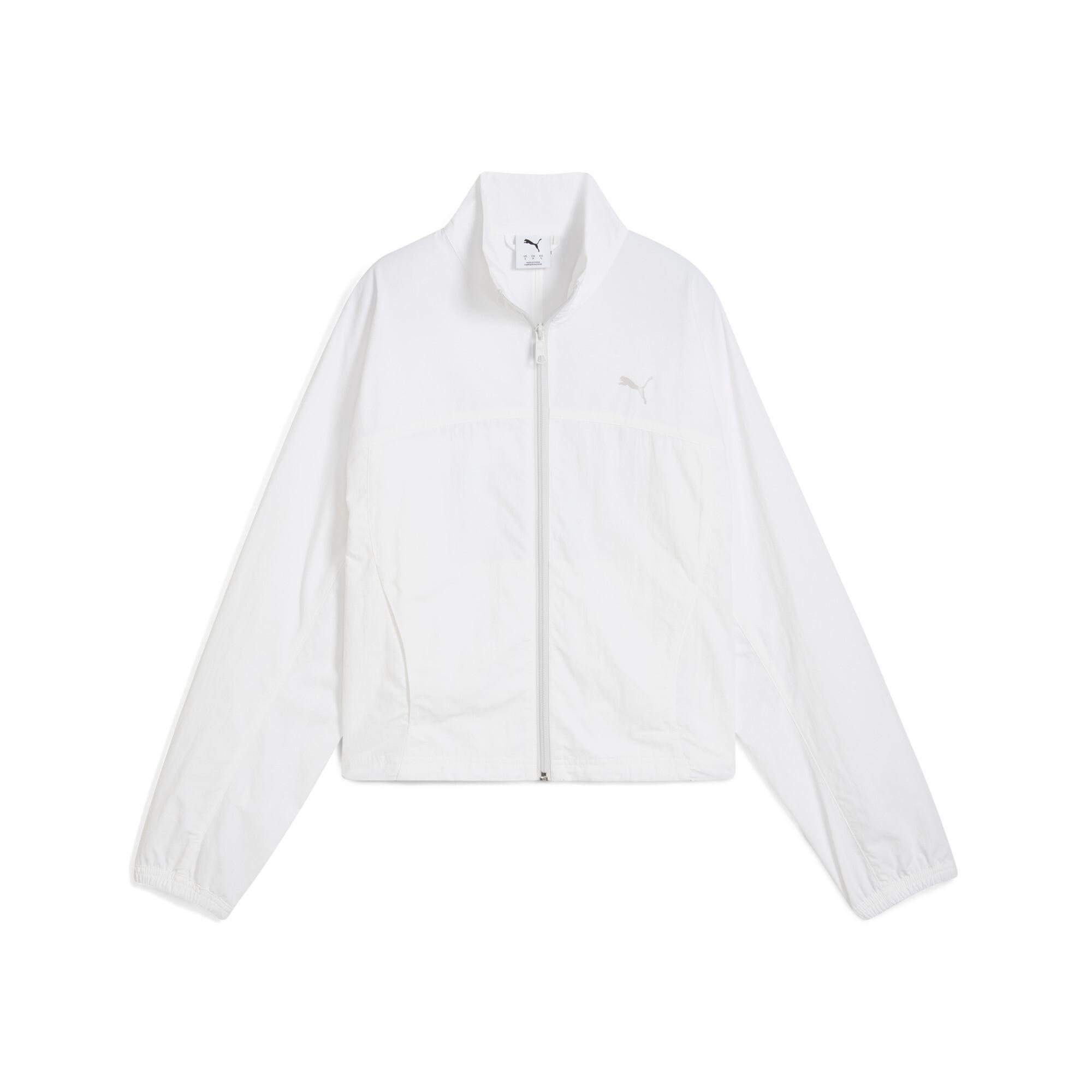DARE TO Women's Oversized Full-Zip Woven Jacket Product Image