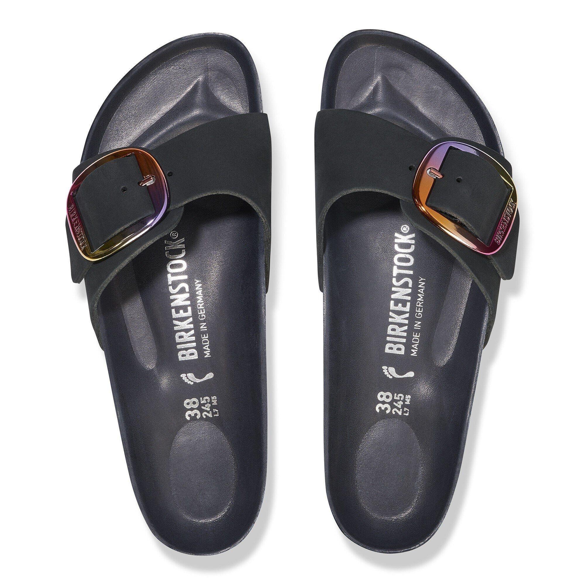 Madrid Big Buckle Natural Leather Nubuck Product Image