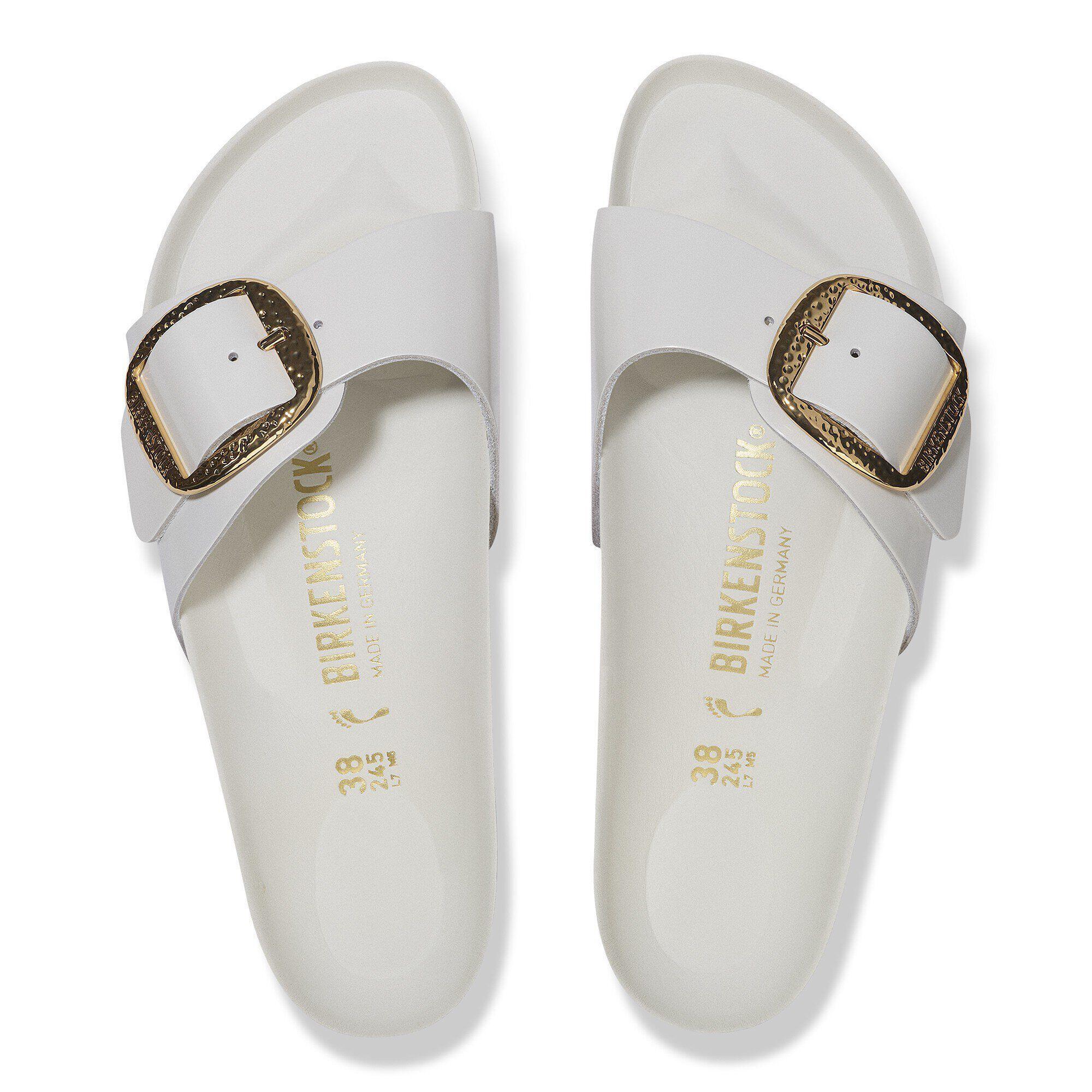Madrid Big Buckle Natural Leather Patent Product Image