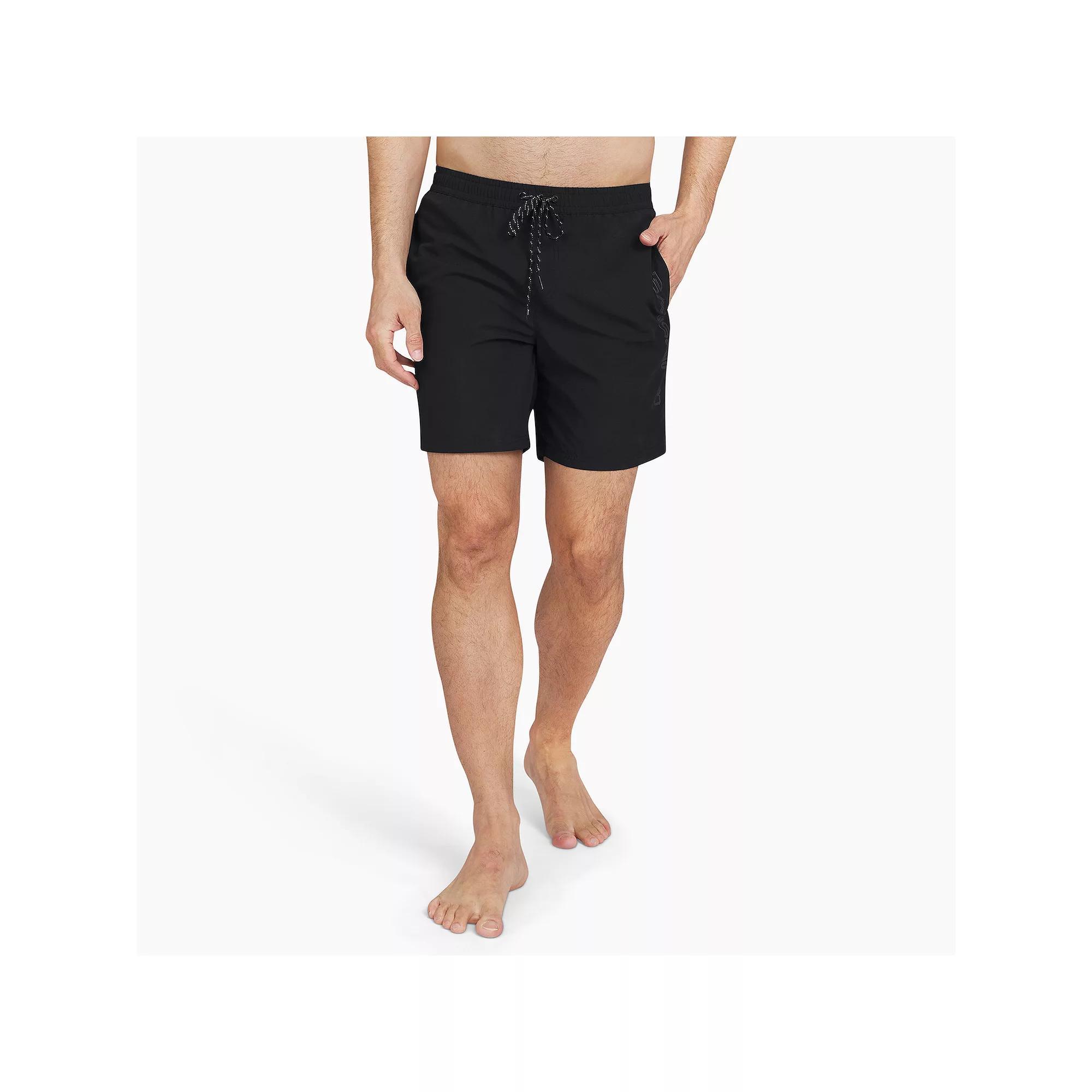 Men's Quiksilver 6.5" Behind the Waves Swim Trunks, Size: Small, Four Leaf Green Product Image
