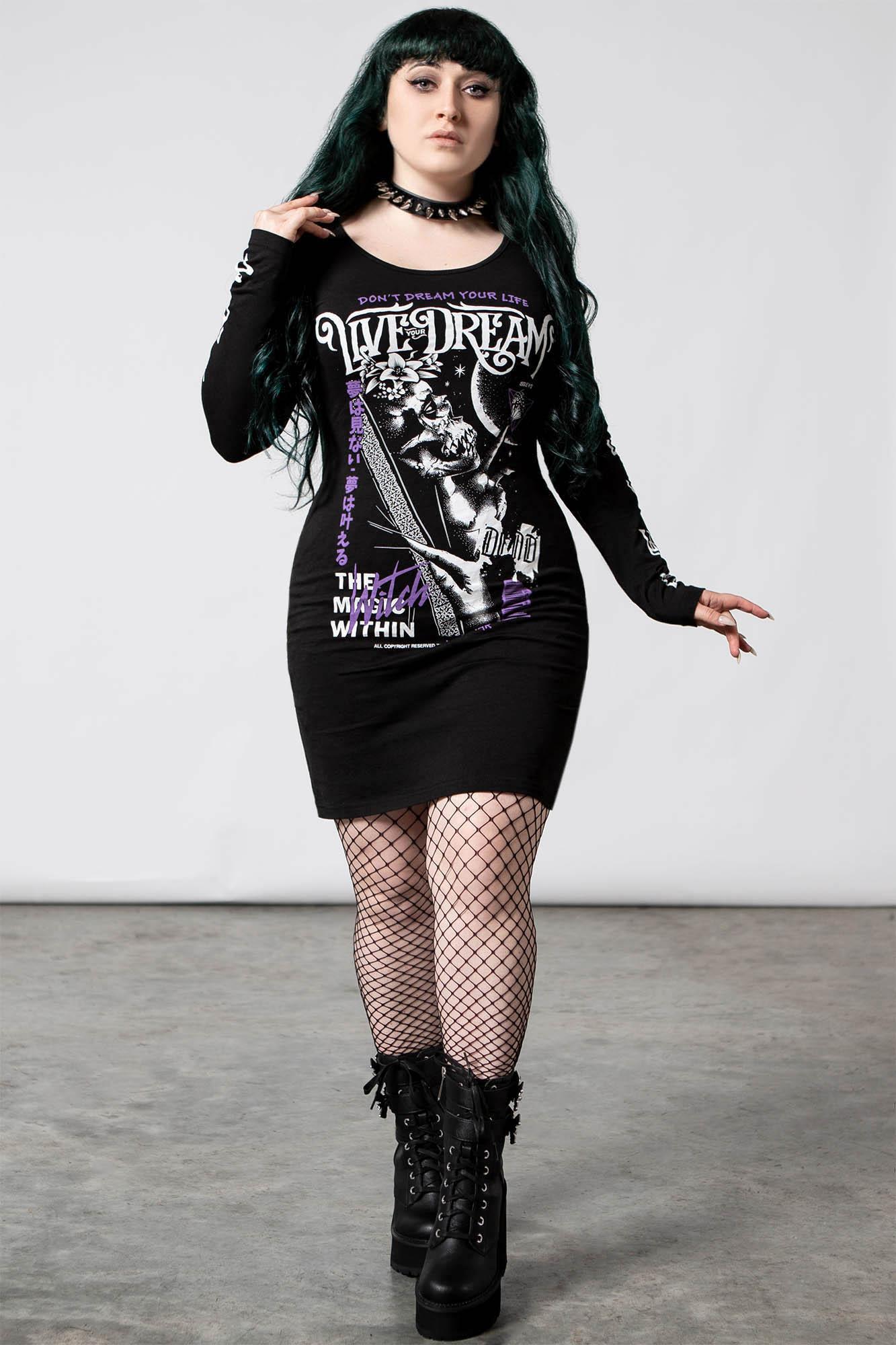 Dream Slash Dress Female Product Image
