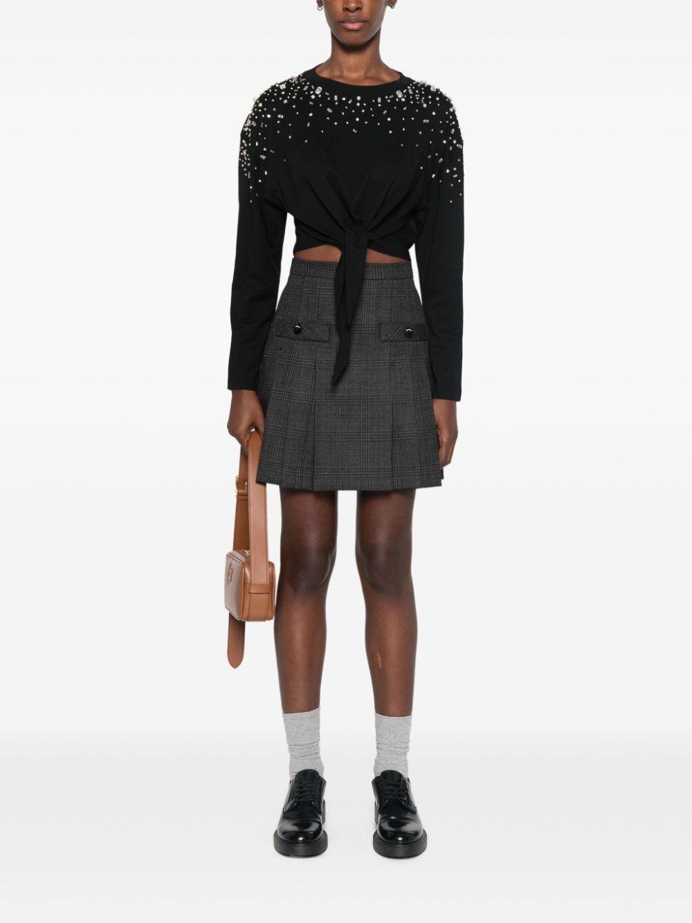 Prince of Wales-pattern skirt Product Image