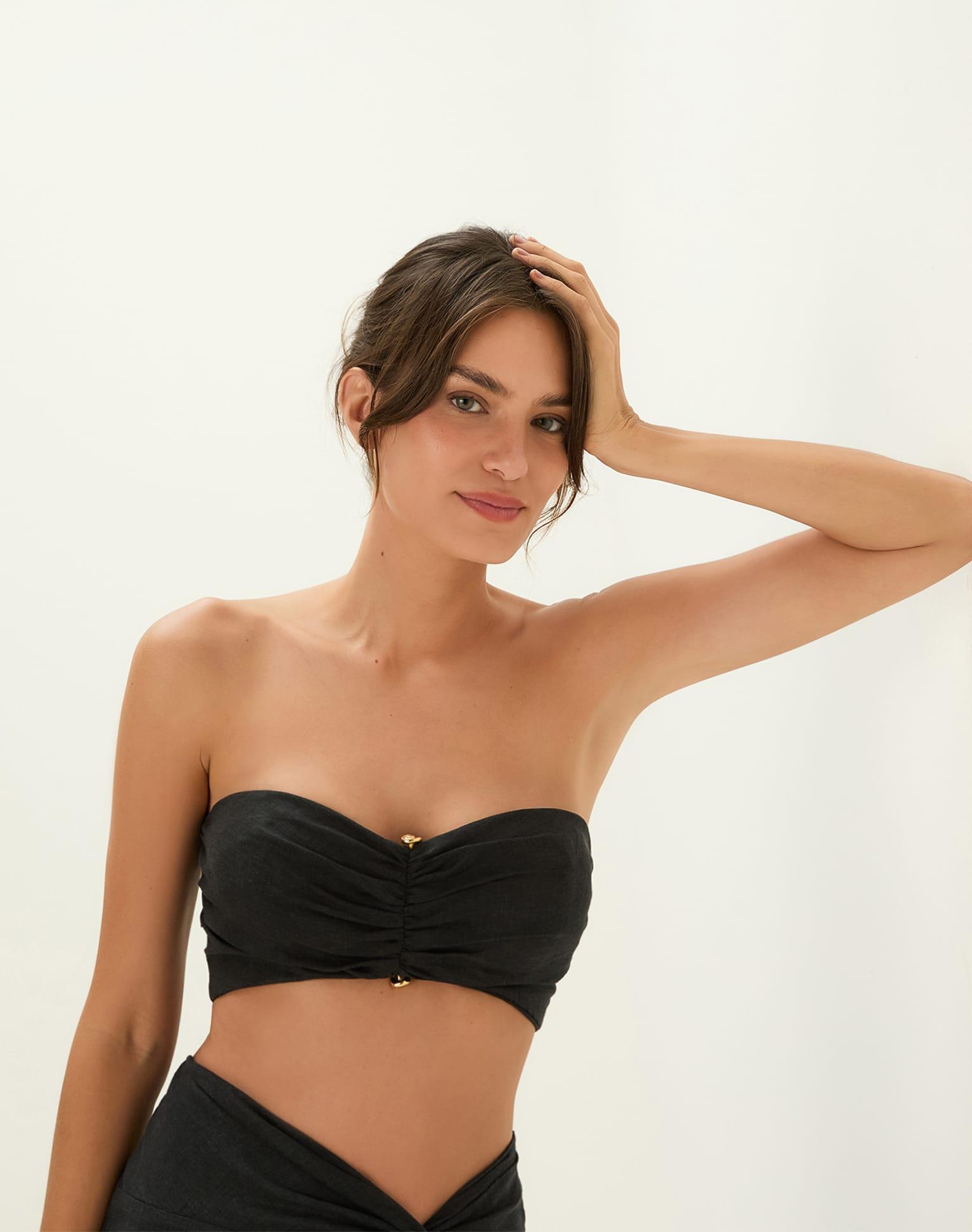 Sirene Long Skirt - Black Product Image