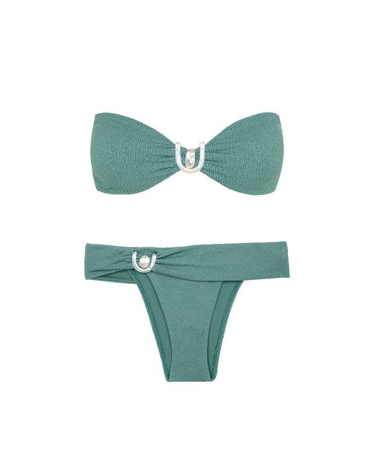 Firenze Kori Bandeau Top - Seaglass Product Image