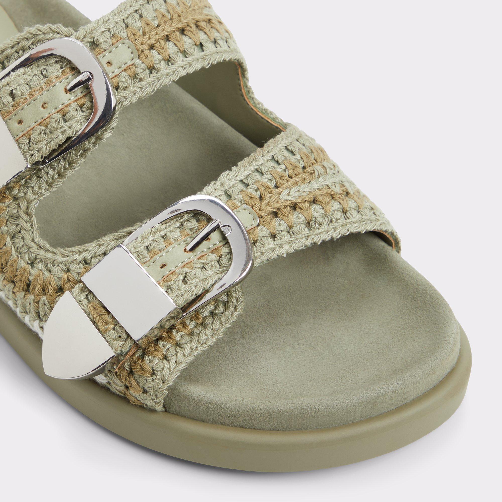ALDO Bohodream - Women's Footbed Sandal Sandals - Beige, Size 8.5 Product Image