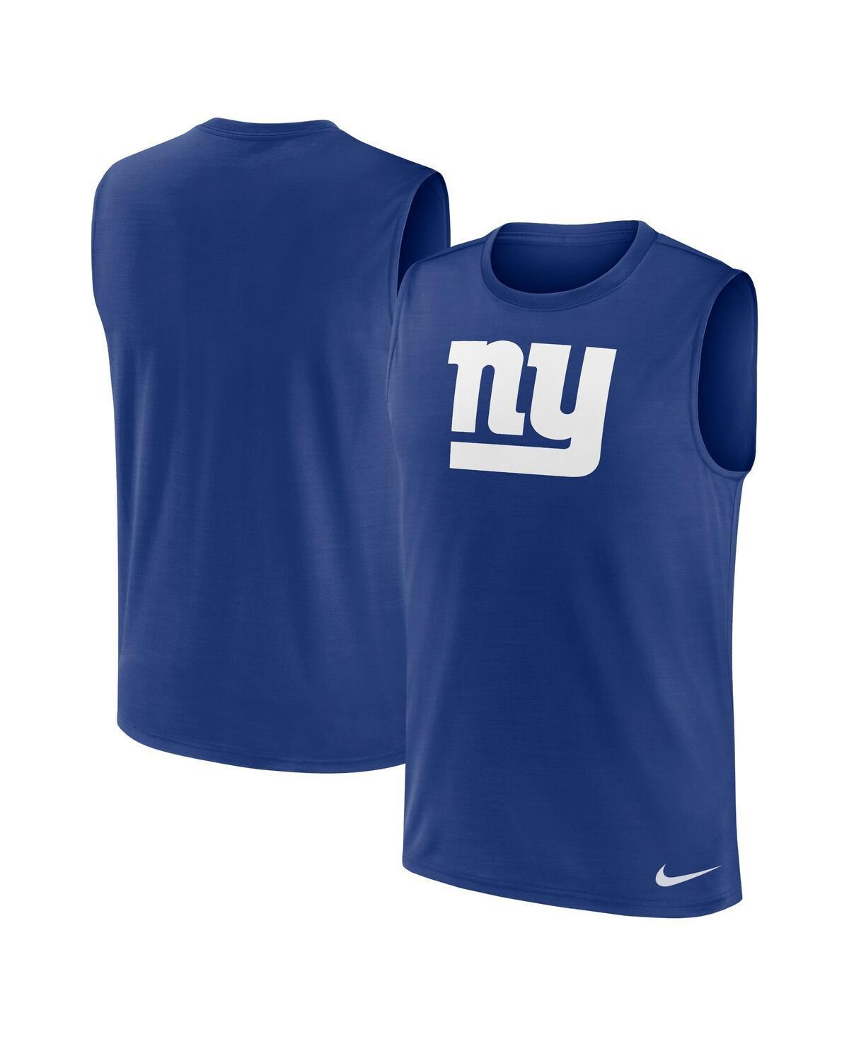 Men's Nike Royal New York Giants Blitz Legend Muscle Perform Tank Top, Size: Medium, Blue Product Image