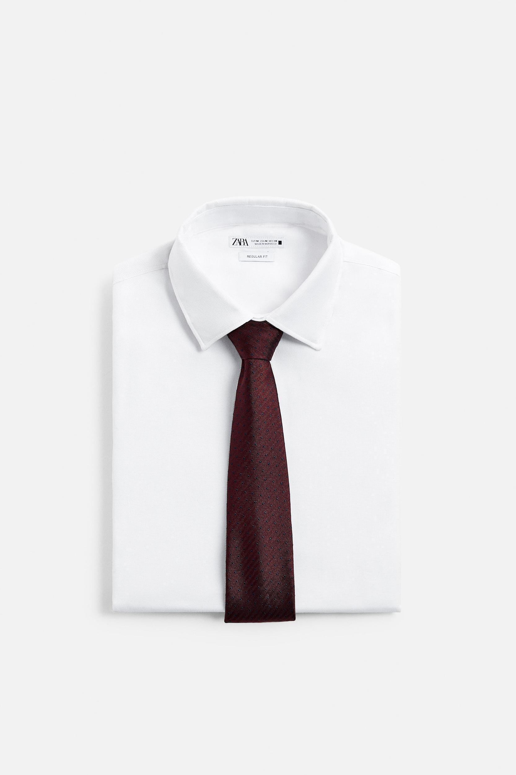 100% SILK POLKA DOT TIE Product Image