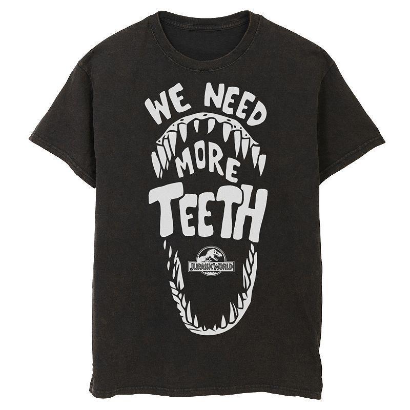Men's Jurassic World We Need More th Graphic Tee, Size: Medium, Kelly Grey Product Image