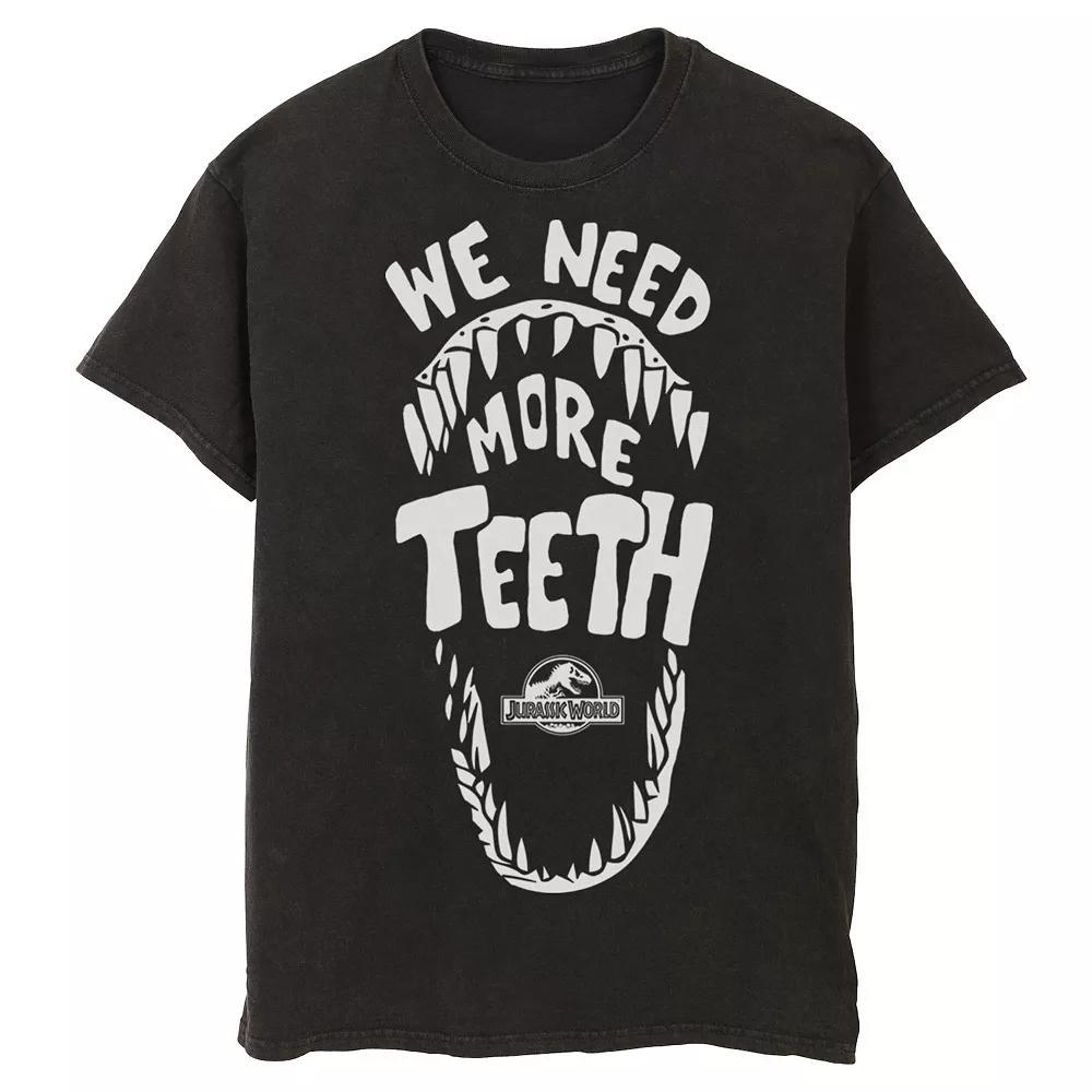 Men's Jurassic World We Need More th Graphic Tee, Size: Medium, Kelly Grey Product Image