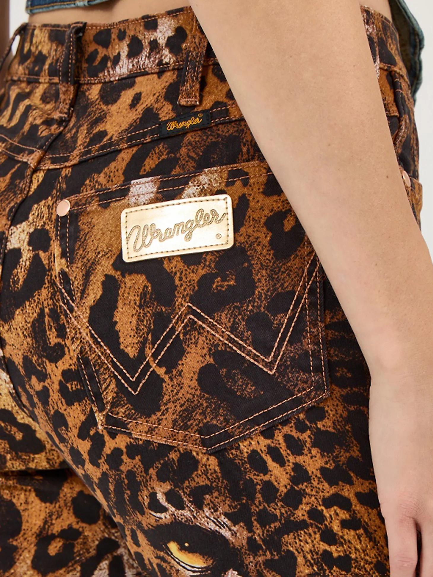 Wrangler x Lainey Wilson Animal Print Bell Bottoms | Women's JEANS | Wrangler® Product Image