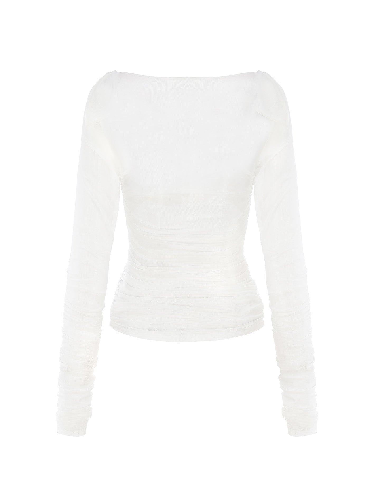 Chantal Top (White) (Final Sale) Product Image