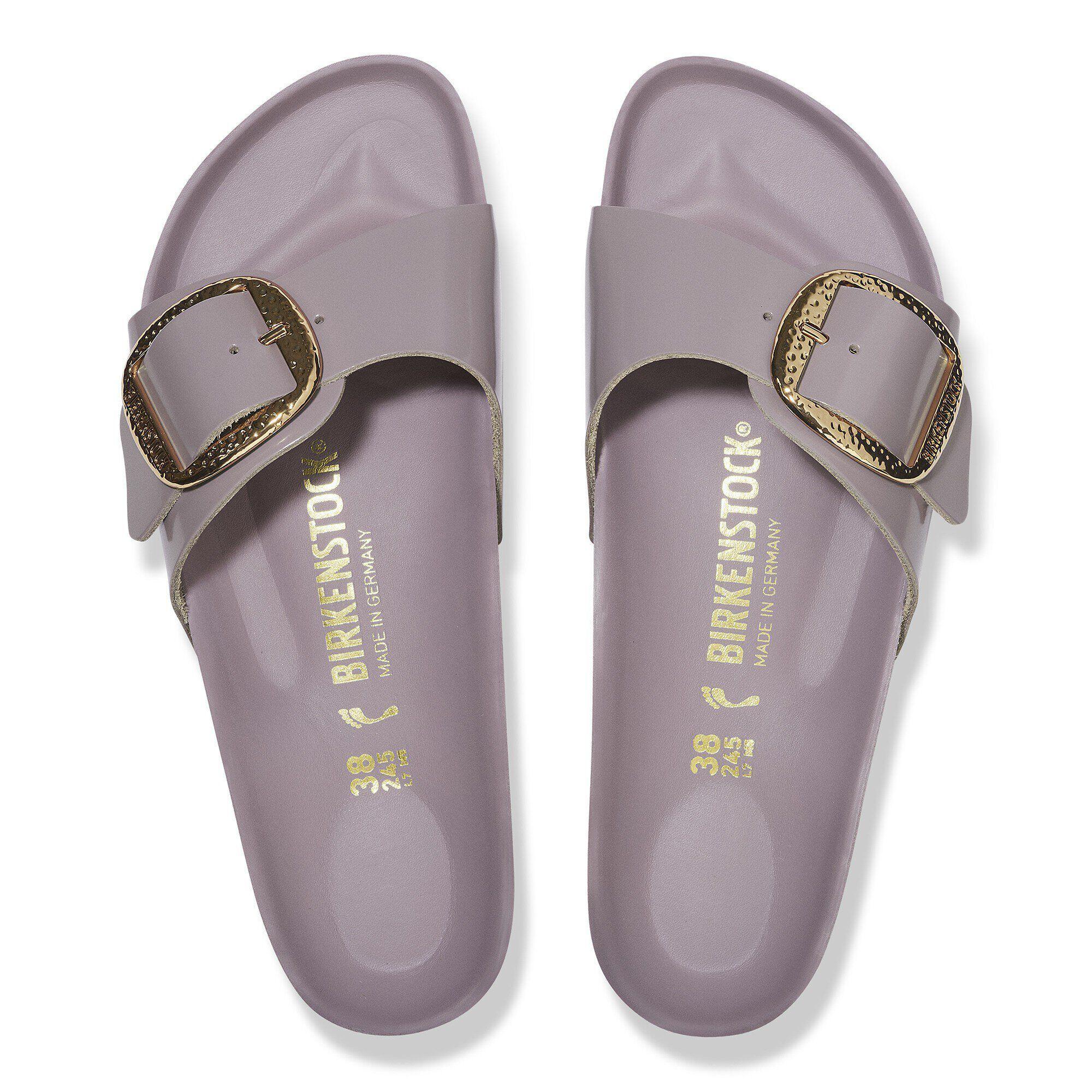 Madrid Big Buckle Natural Leather Patent Product Image