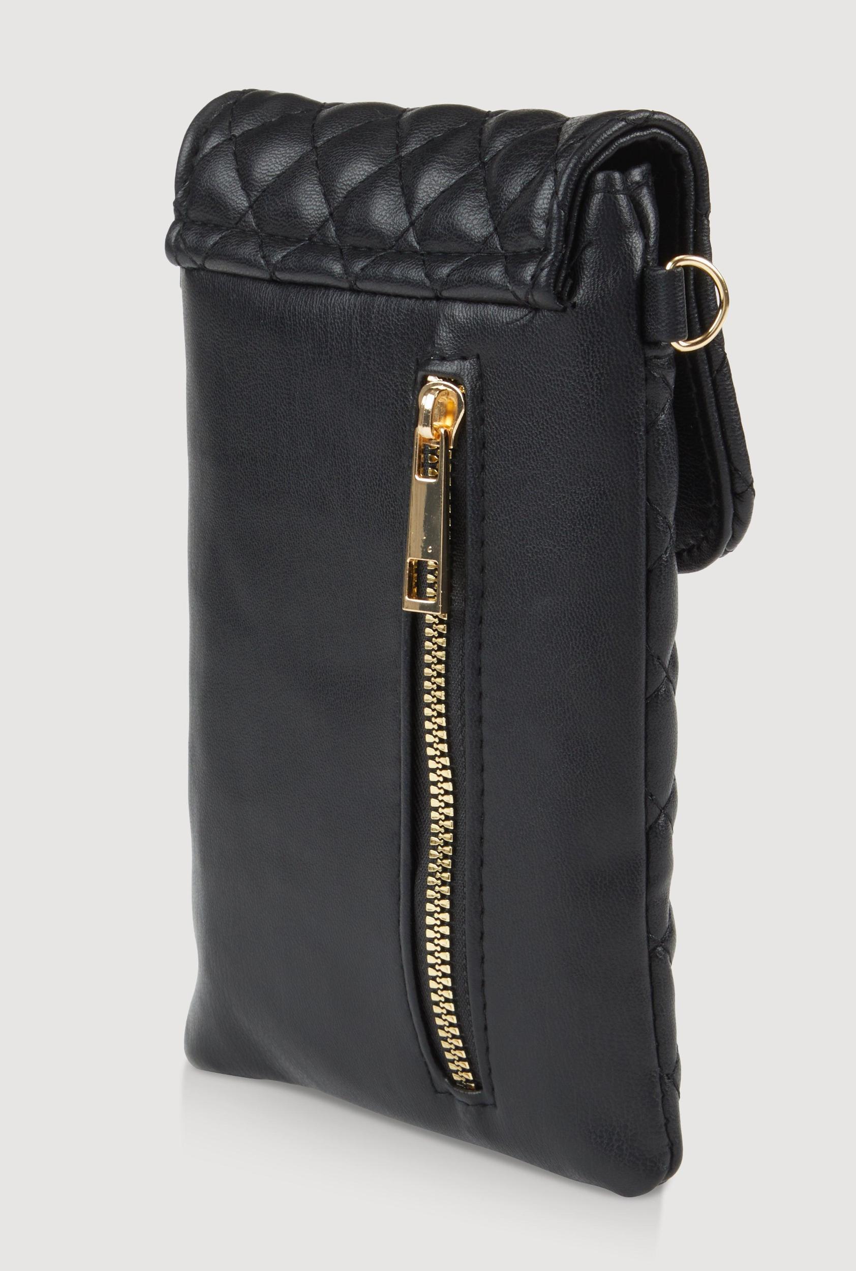 Womens Quilted Crossbody Bag Product Image