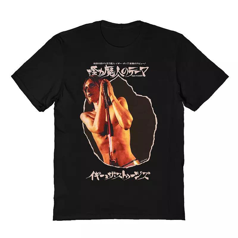 Men's Iggy Pop Tee, Size: XXL, Black Product Image