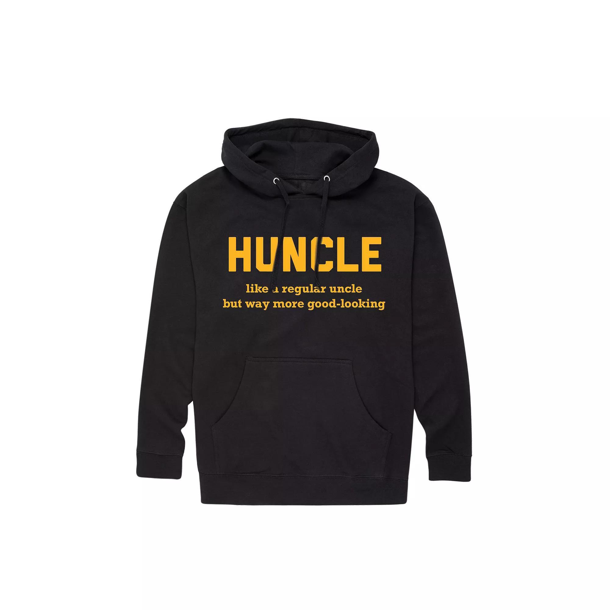 Men's Huncle Hoodie, Size: Small, Black Product Image
