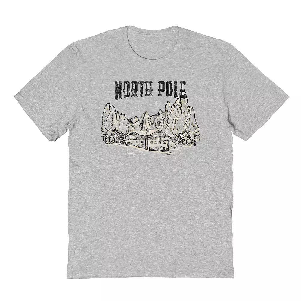 Men's North Pole Cabin Graphic Tee, Women's, Size: XXL, Sport Gray Product Image