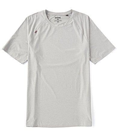 Rhone Reign Short Sleeve Tee Light Grey Heather M Product Image