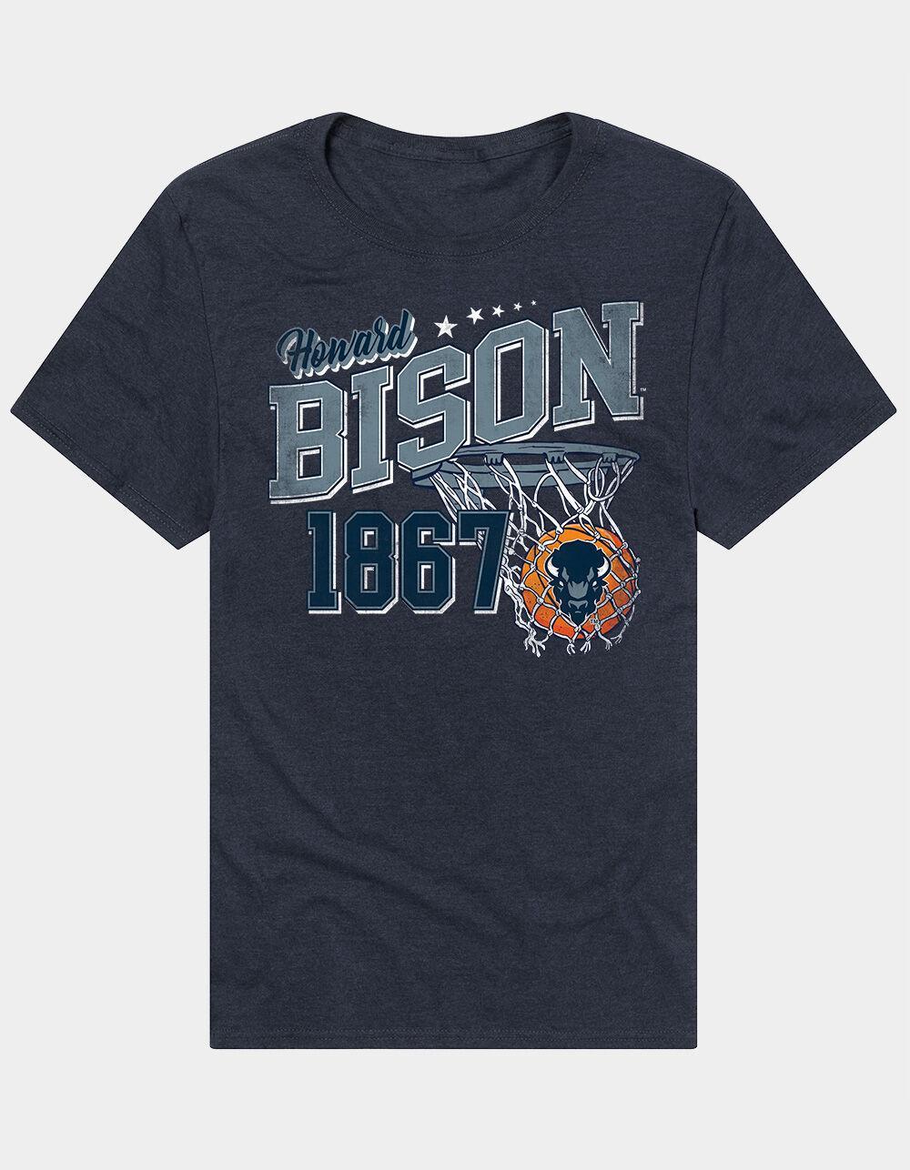 HOWARD UNIVERSITY Spirit Collection Basketball Mens Tee Product Image