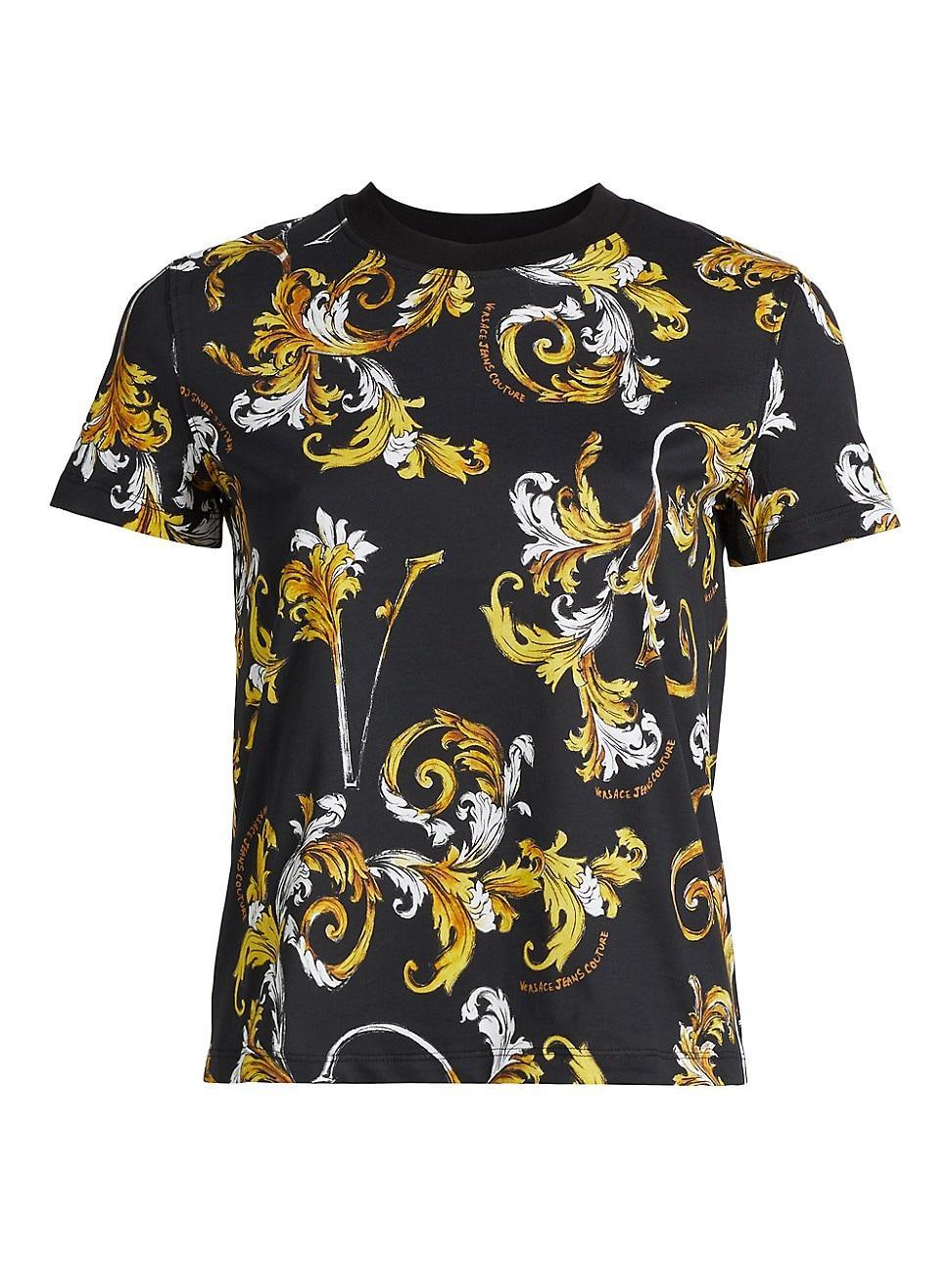 Womens Barocco Print T-Shirt Product Image