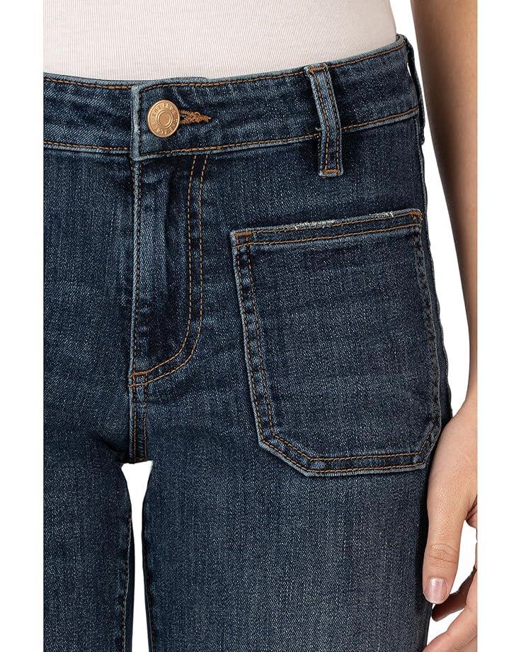 Women's KUT from the Kloth Ana Petite Flare With Patch Pockets Reg Hem Product Image