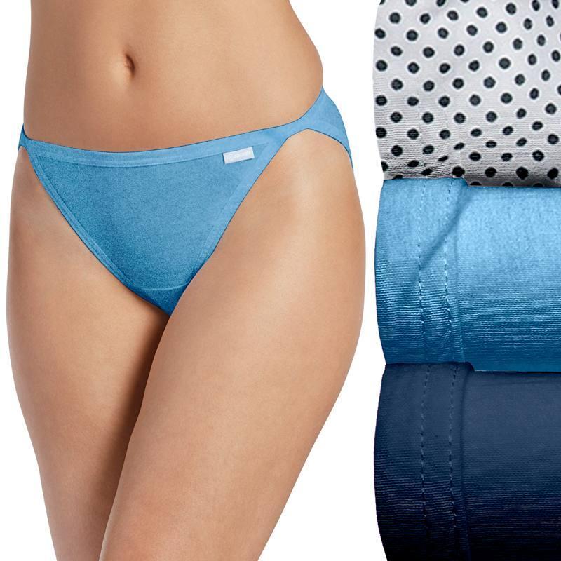 Womens Jockey Elance 3-pk String Bikini Panty Set 1483 Product Image